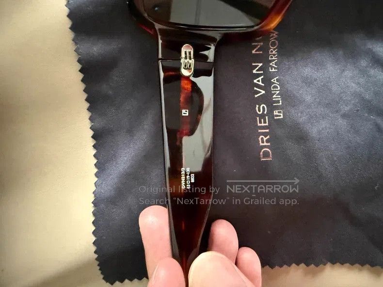 Dries Van Noten Dries Van Noten Amber Oversized Sunglasses Size ONE SIZE - 4 Thumbnail