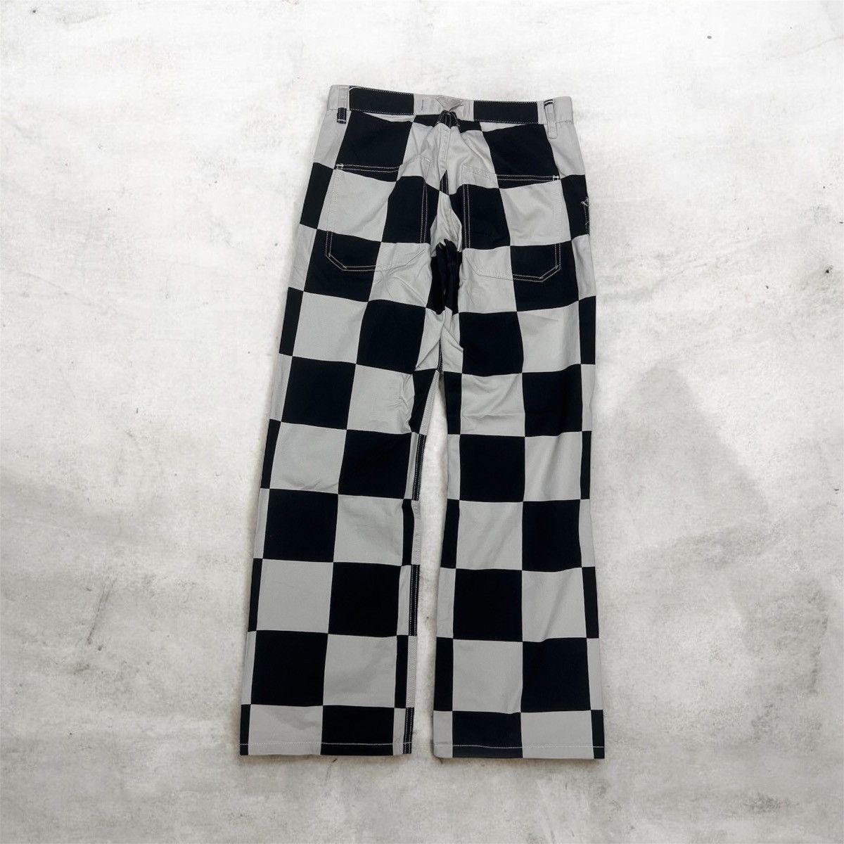 Japanese Brand Speed Addict Motorcycle Garment Racing Checkered Pants Japan Size US 30 / EU 46 - 1 Preview