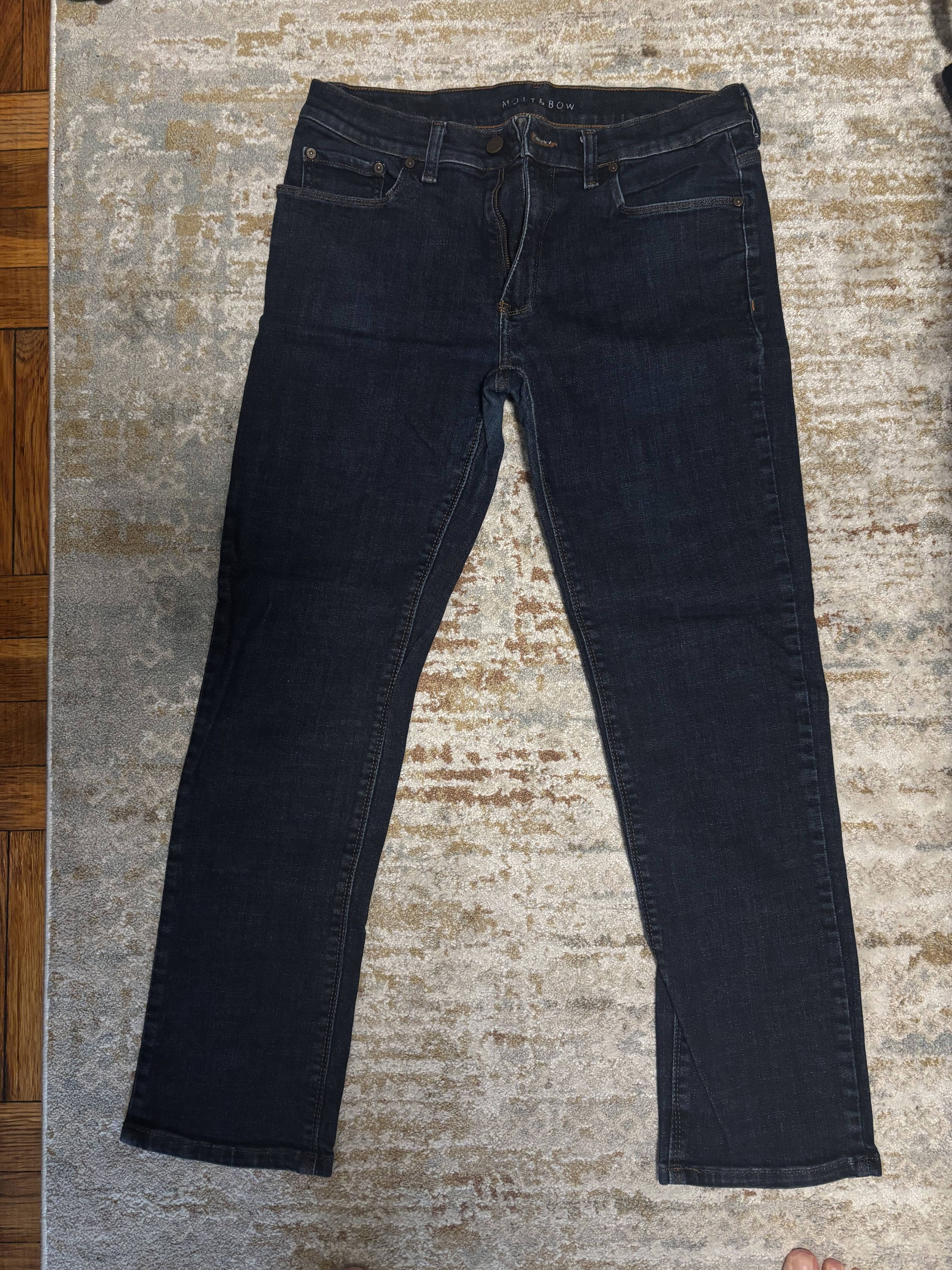 Mott & Bow Mott & Bow Jeans Slim - Wooster - Dark Blue 32x30 Size US 32 / EU 48 - 1 Thumbnail