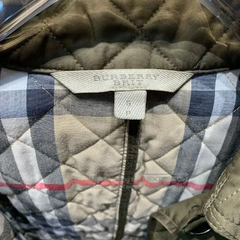 Burberry Burberry Green Cotton Women's Jacket. Size S / US 4 / IT 40 - 3 Thumbnail