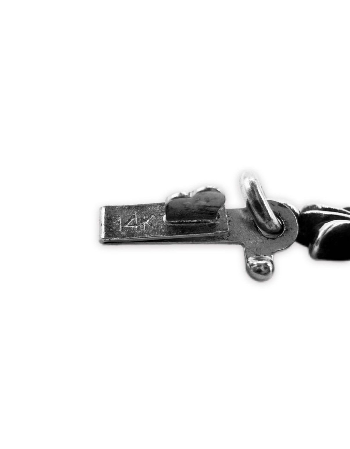 Chrome Hearts Chrome Hearts Diamond Factory Set Tiny E .925 Silver 10 Link Bracelet Size ONE SIZE - 6 Thumbnail