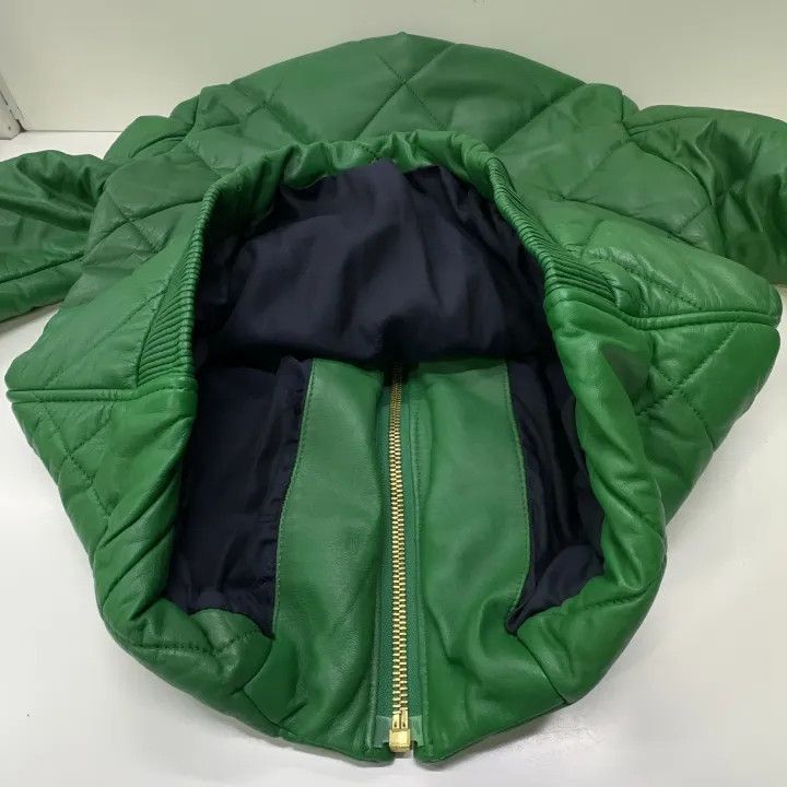 Kenzo KENZO Classic Comfortable Green Leather Jacket -2507 Size US M / EU 48-50 / 2 - 7 Thumbnail