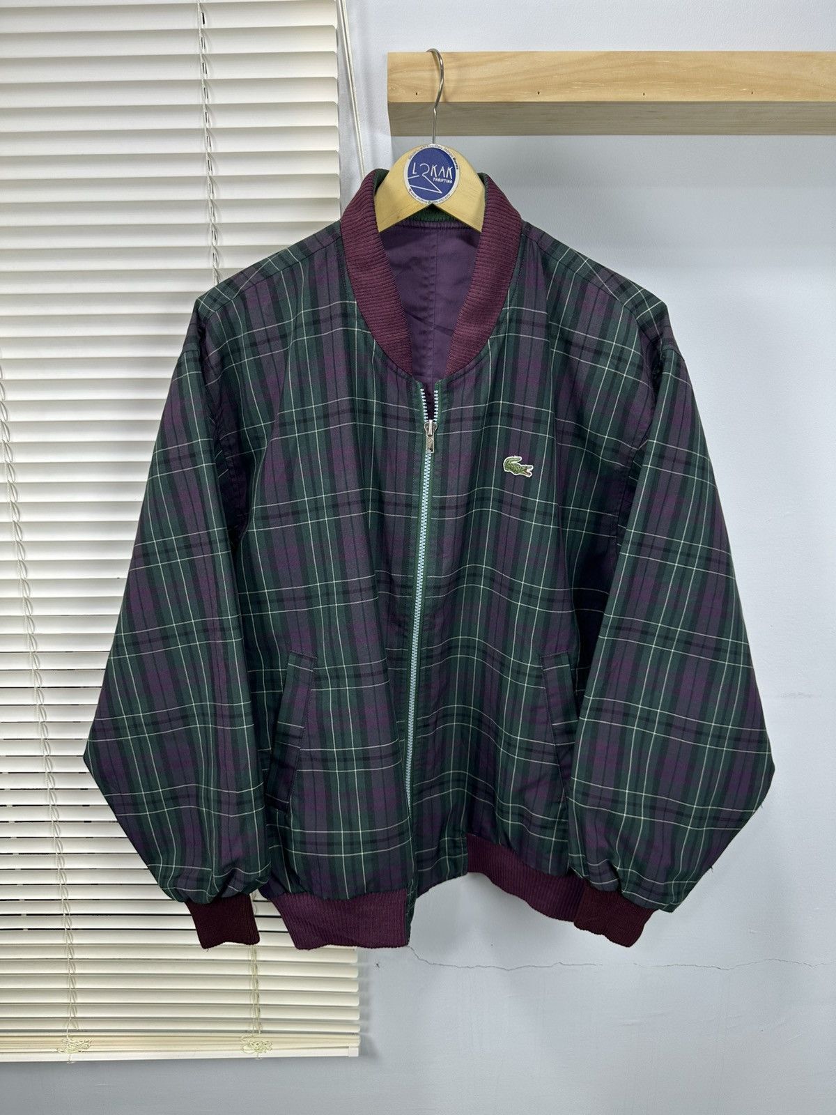 Lacoste LACOSTE REVERSIBLE VINTAGE JACKET Size US XL / EU 56 / 4 - 3 Thumbnail