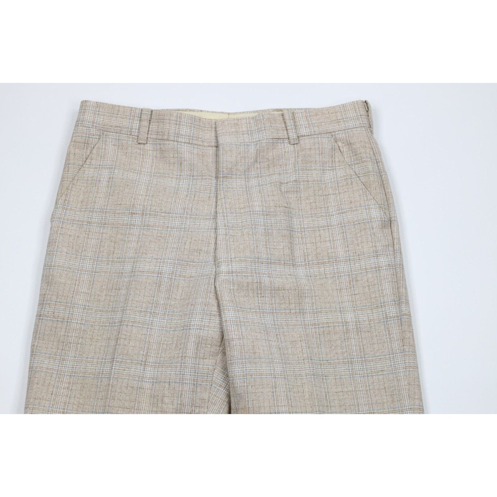 Vintage Vintage 70s Streetwear 3 Piece Wool Suit Wedding Size 42R - 11 Thumbnail
