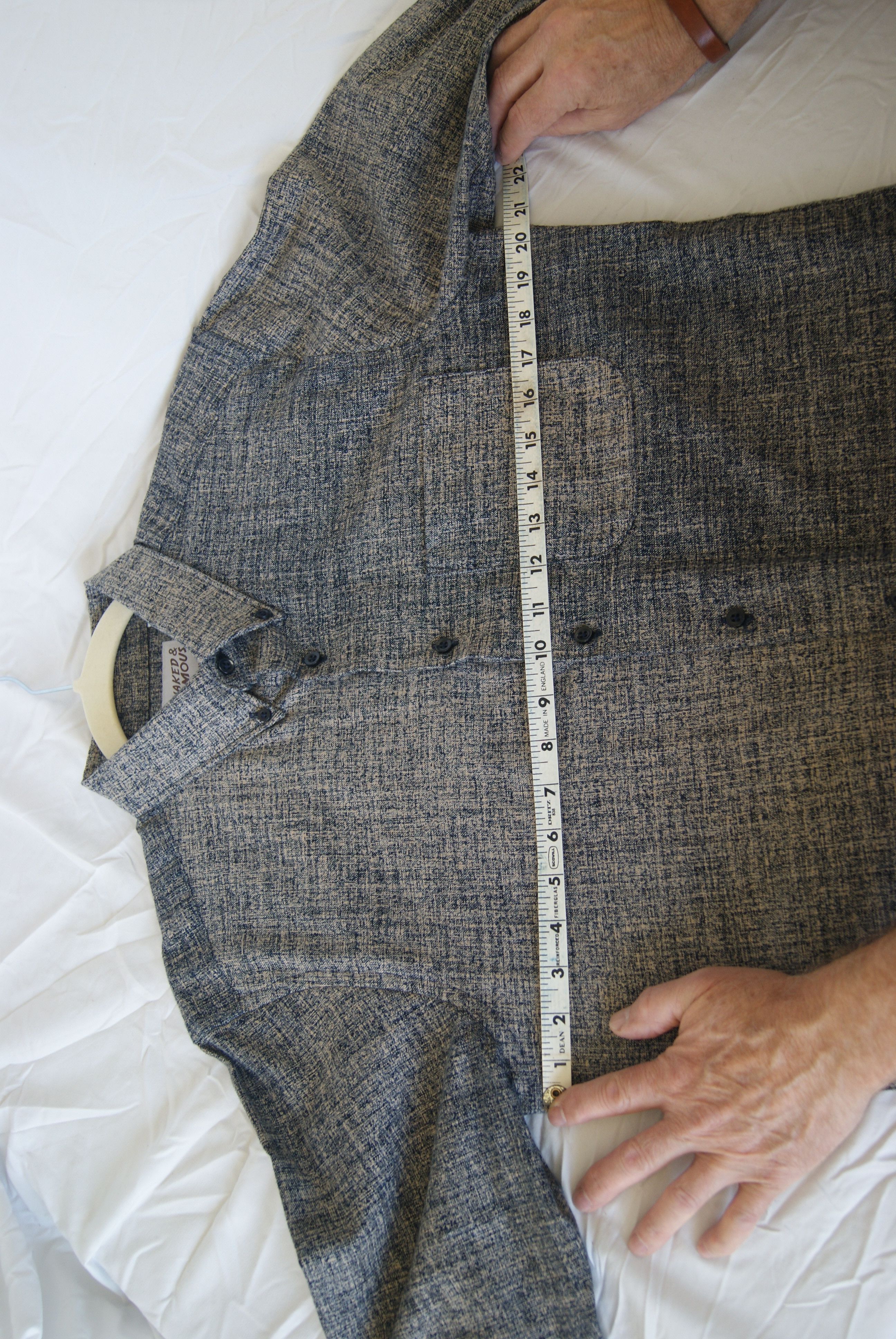 Naked & Famous Naked & Famous 100% cotton button-up shirt Size US M / EU 48-50 / 2 - 4 Thumbnail