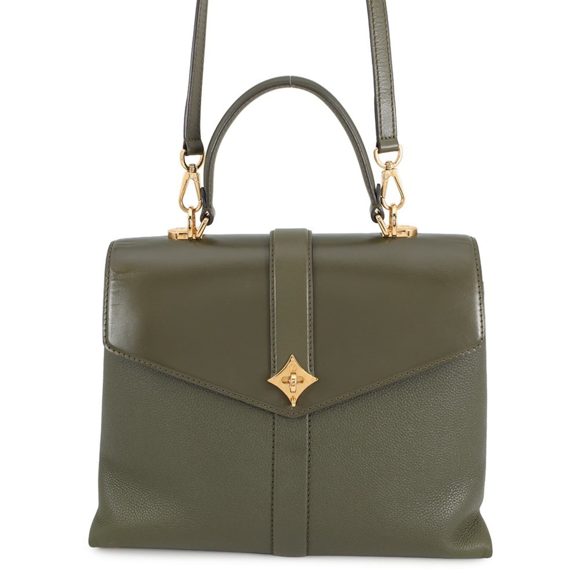 Louis Vuitton Shoulder Bag in Calfskin Leather Rose des Vents MM M53819 LOUIS VUITTON 2-Way Handbag