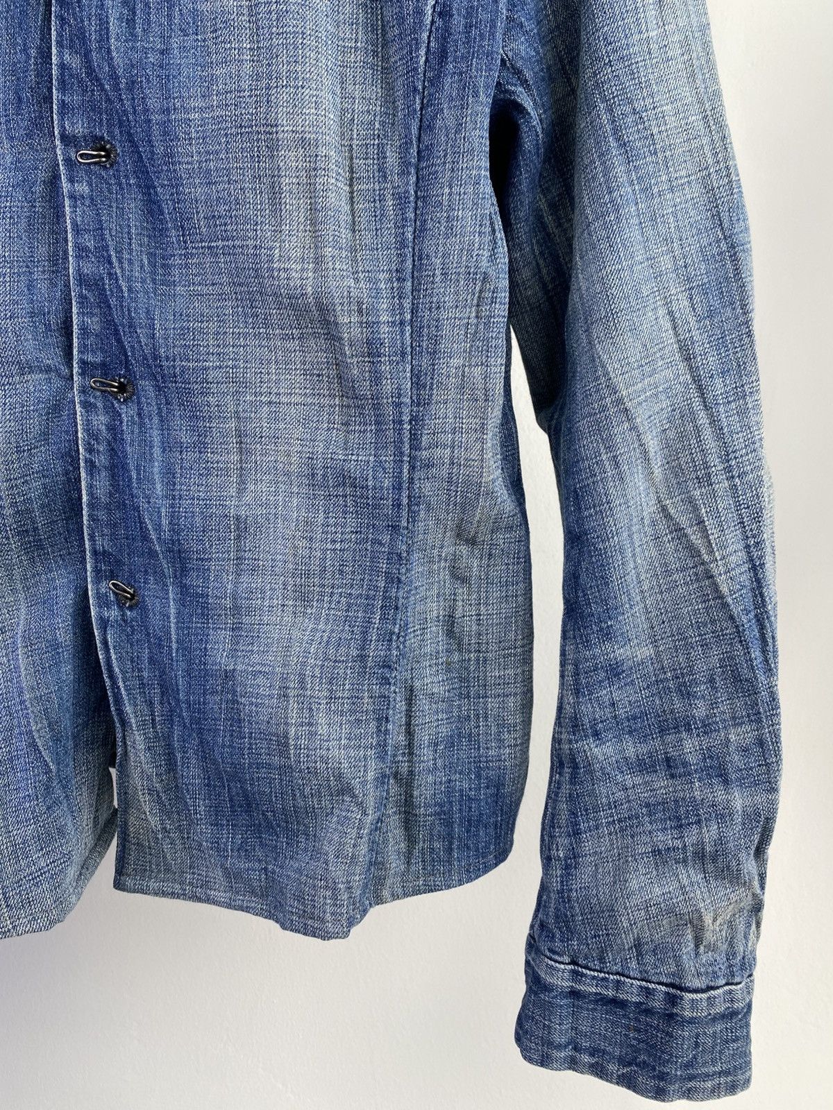 wjk Wjk Washed Denim Hook Jacket Japan Size US M / EU 48-50 / 2 - 9 Thumbnail