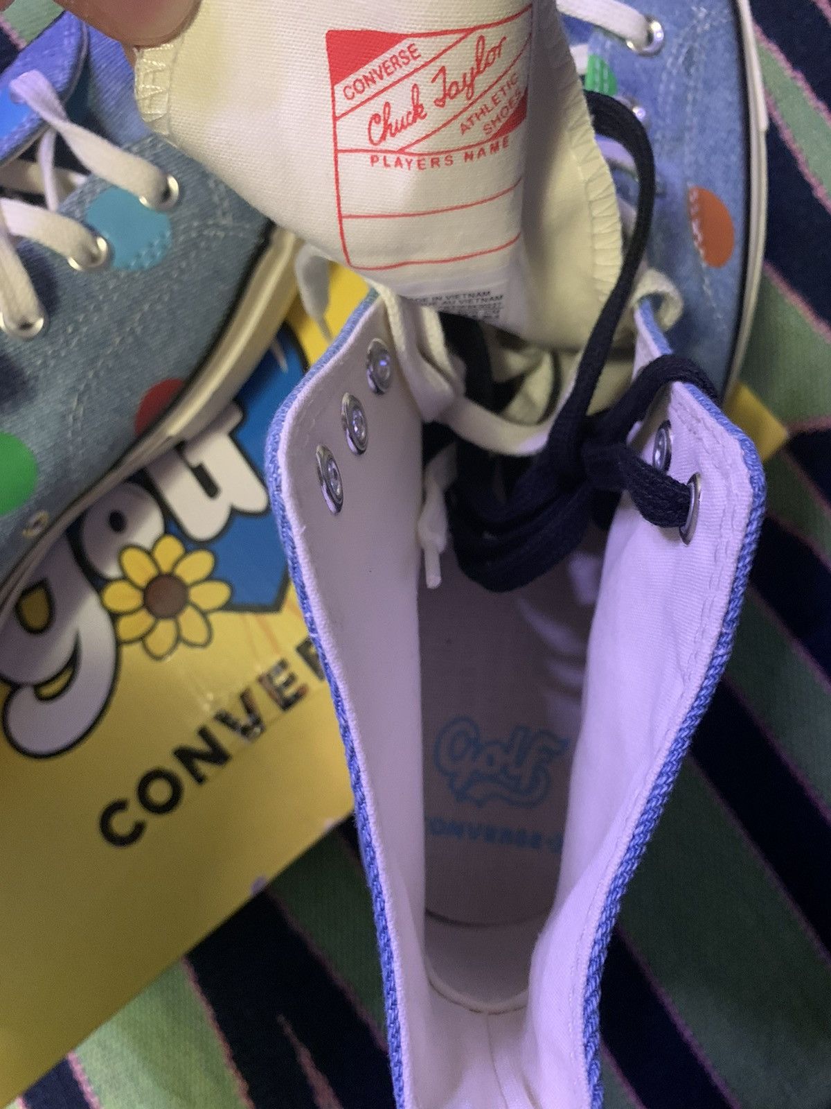 Converse Converse X Golf Le Fleur Classic Chuck 70s Polka Dot 12 Size US 12 / EU 45 - 5 Thumbnail