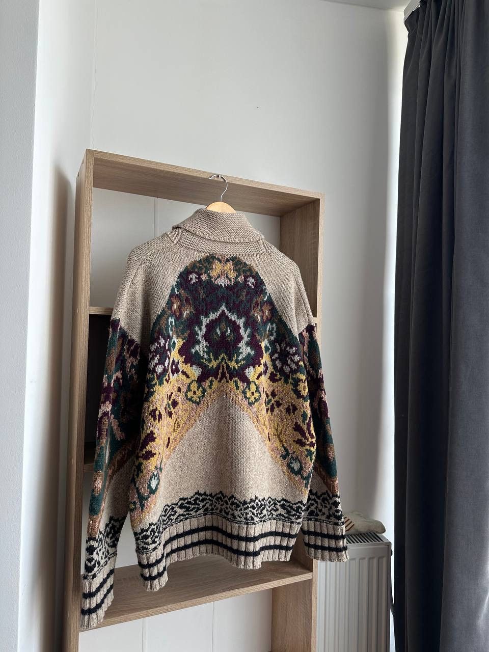 Etro × Vintage Vintage ETRO Jacquard Knit Floral Sweater Fashion Week 2019 Size M / US 6-8 / IT 42-44 - 17 Thumbnail