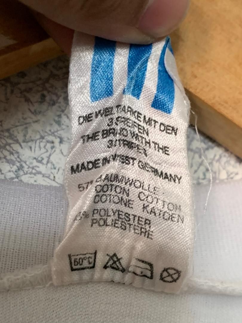 Adidas × Vintage Adidas west Germany Size US L / EU 52-54 / 3 - 4 Thumbnail
