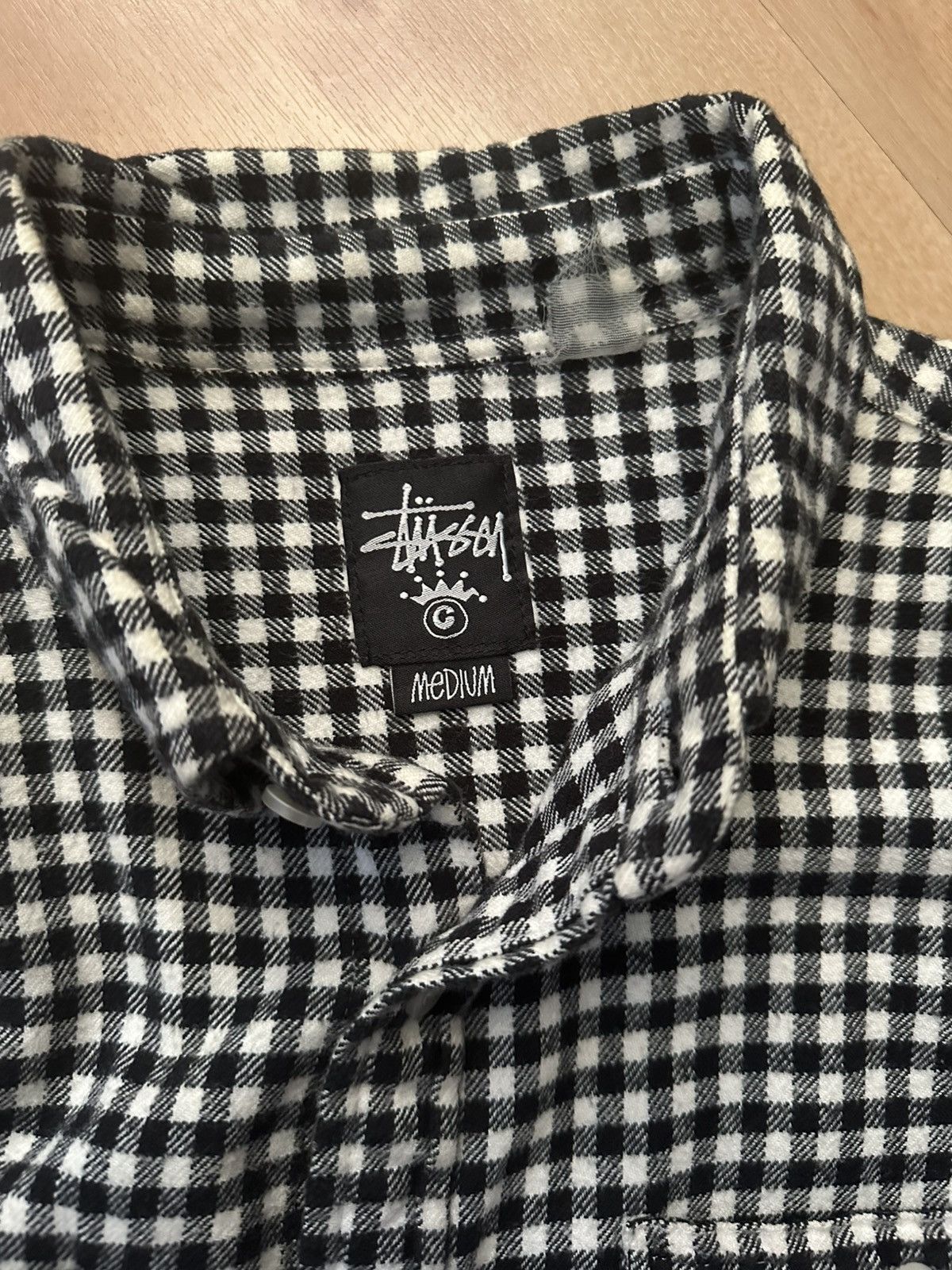 Stussy Stussy Gingham plaid flannel Size US M / EU 48-50 / 2 - 6 Thumbnail