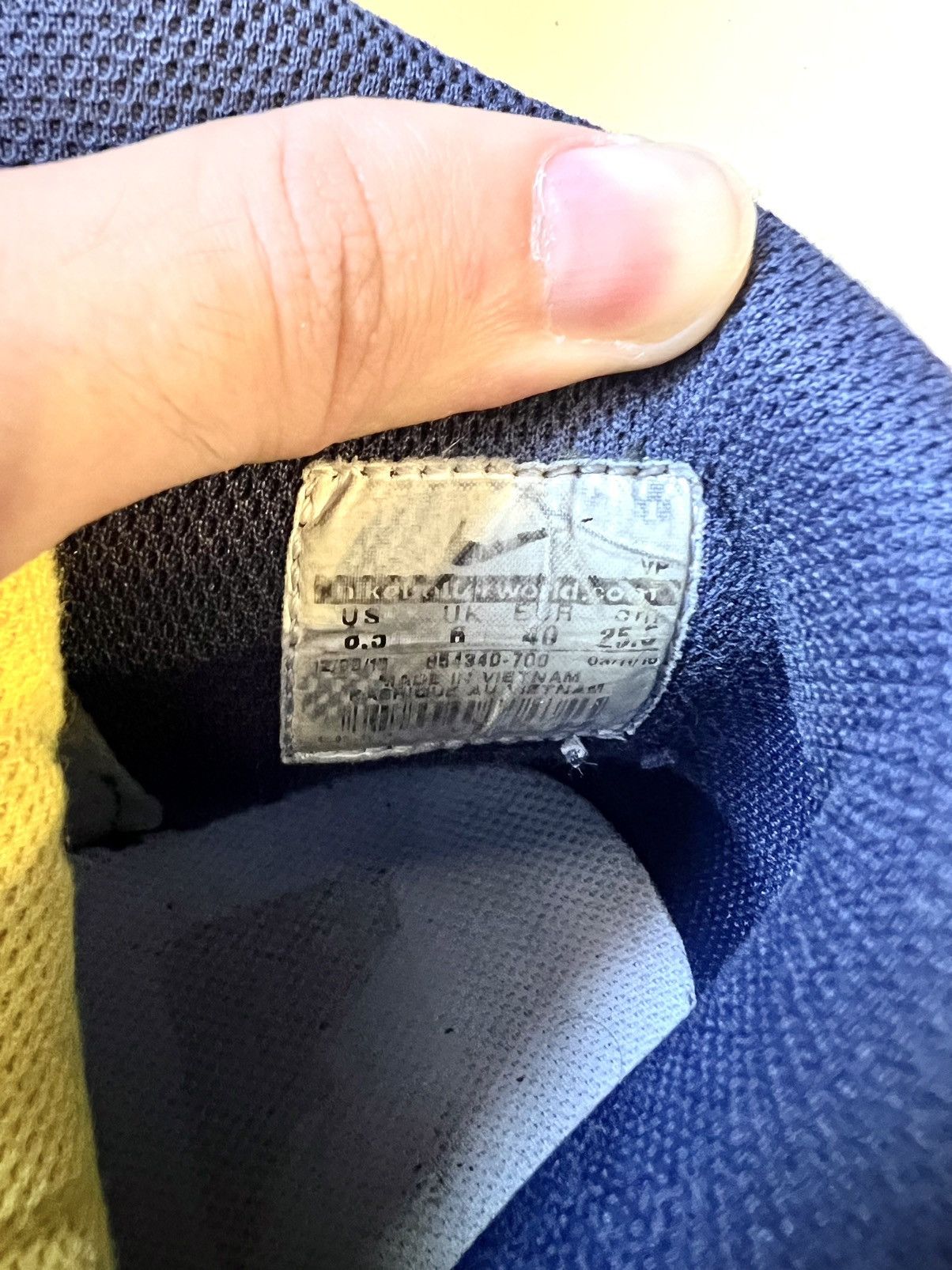 Nike Nike Dunk High Michigan Size US 7 / EU 40 - 9 Thumbnail