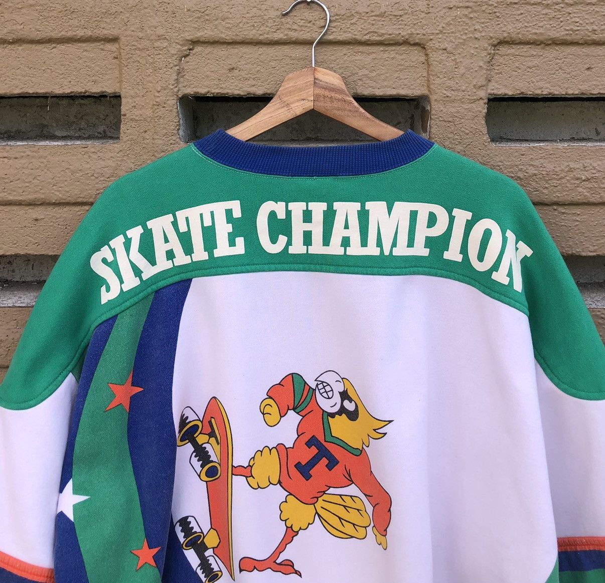 Hang Ten VTG Hang Ten Sweatshirts Print America Spirit Skate Champion Size US L / EU 52-54 / 3 - 5 Thumbnail