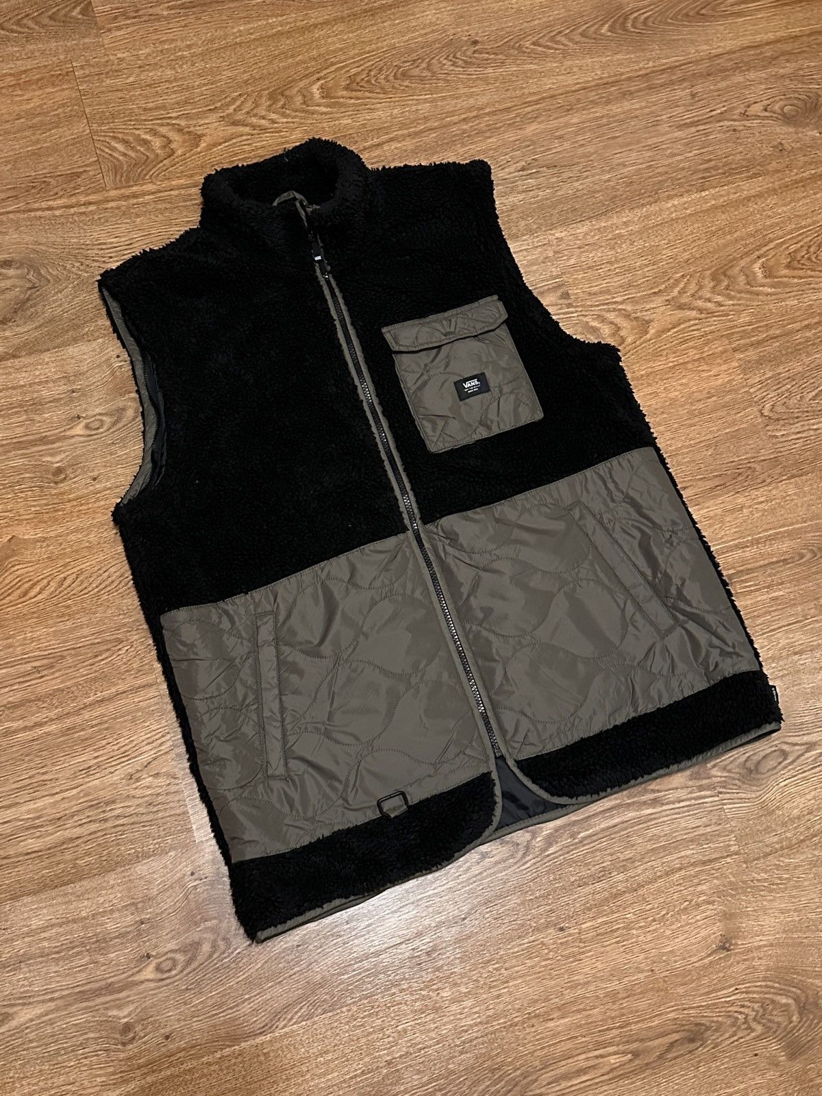 Vans Vans Fleece Jacket/Vest Size US XL / EU 56 / 4 - 2 Thumbnail