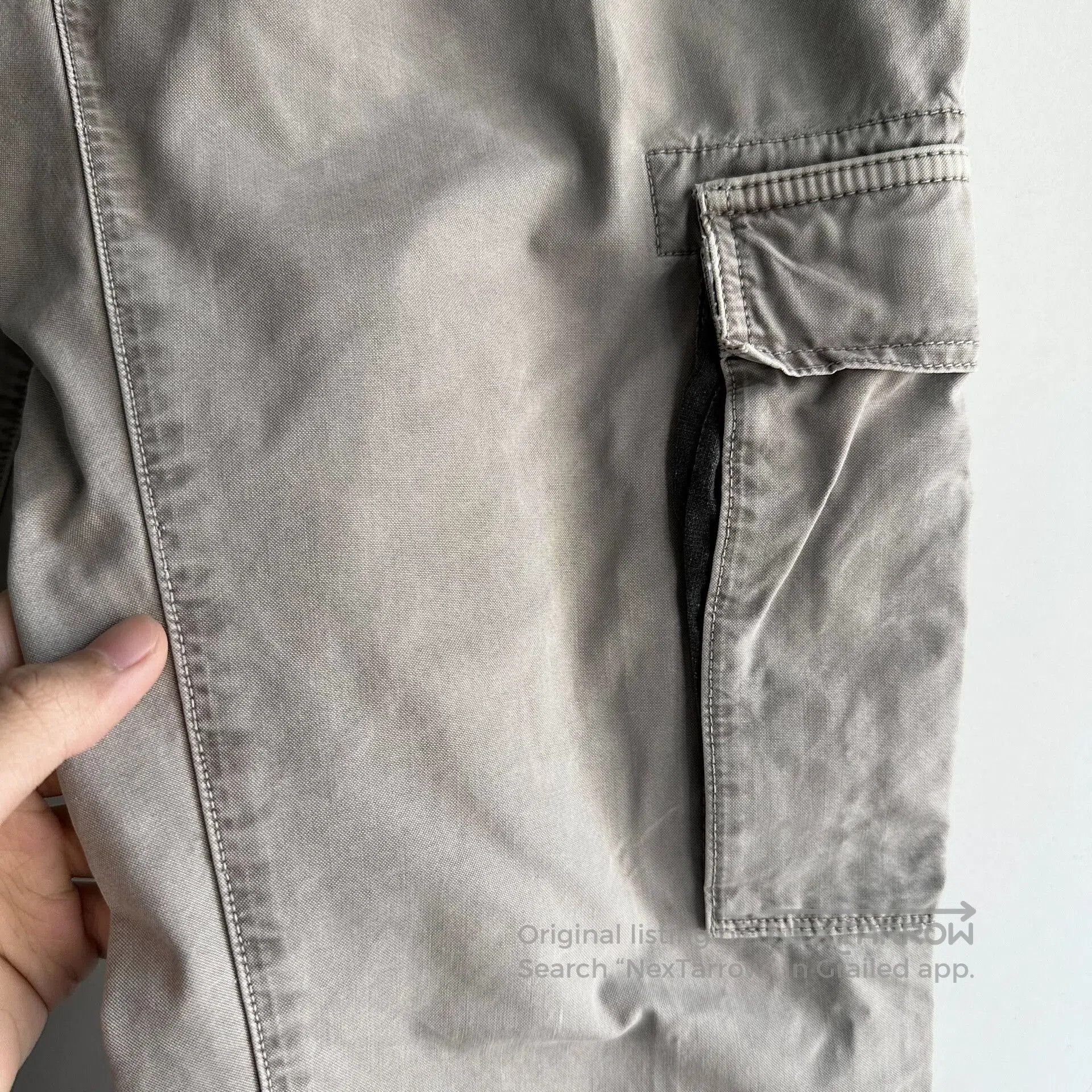 Stone Island vintage stone island gray cargo pants. Size US 30 / EU 46 - 3 Thumbnail