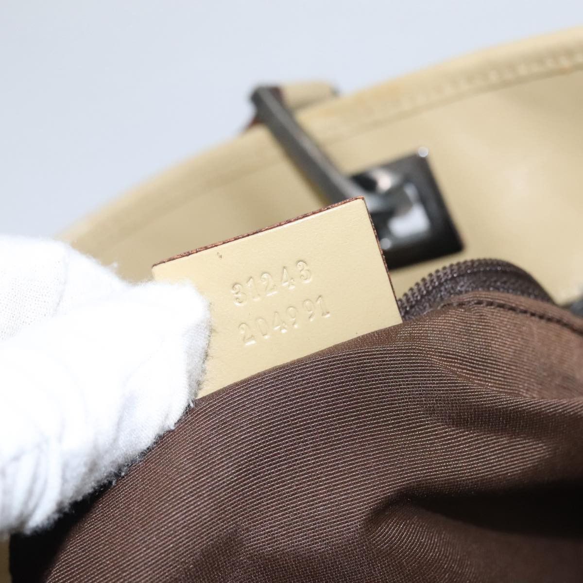 Gucci GUCCI GG Canvas Sherry Line Tote Bag Brown Size ONE SIZE - 21 Thumbnail