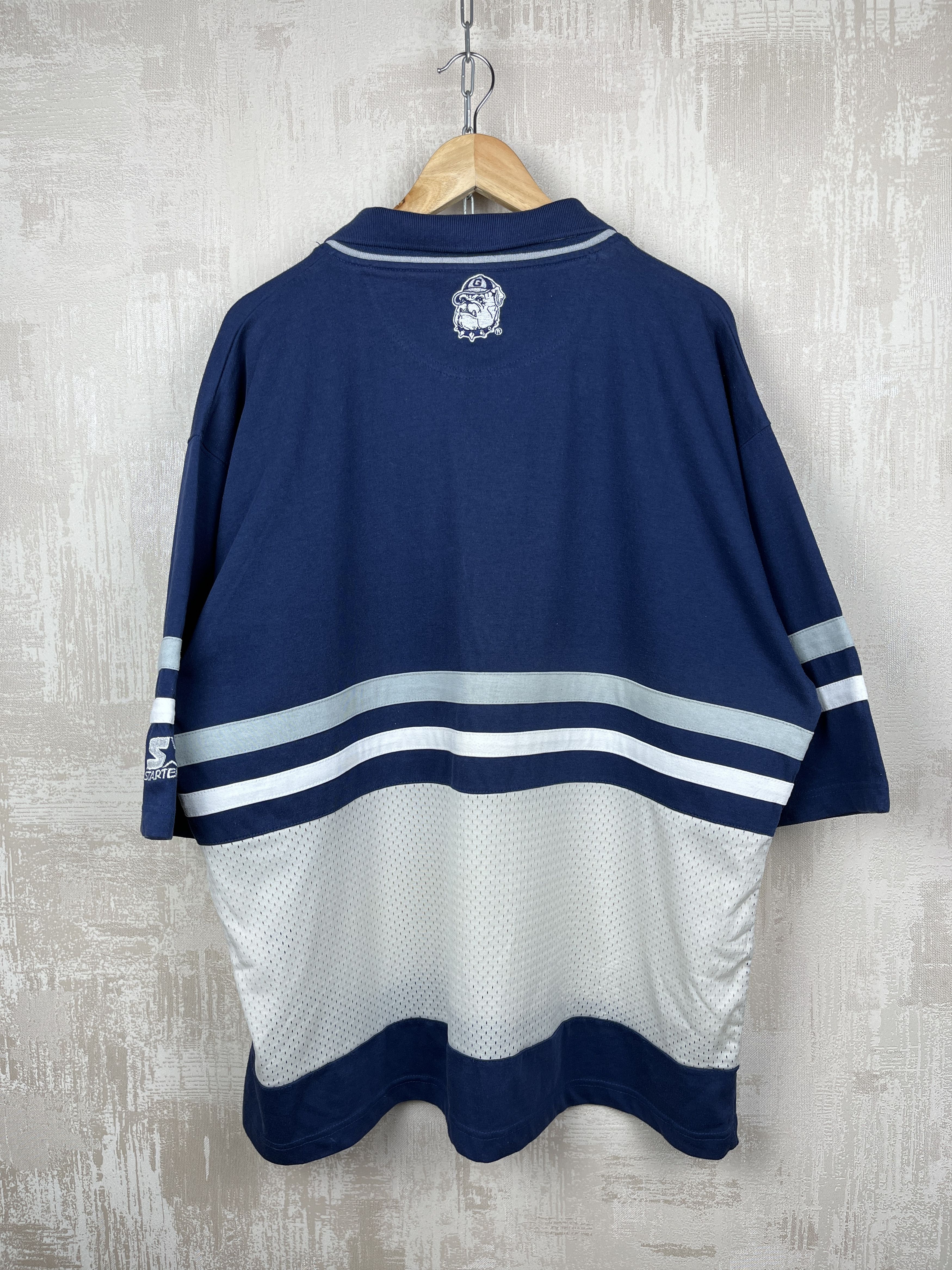 Starter 90's Georgetown Hoyas Starter Vintage T-shirt Oversized Size US XL / EU 56 / 4 - 20 Thumbnail