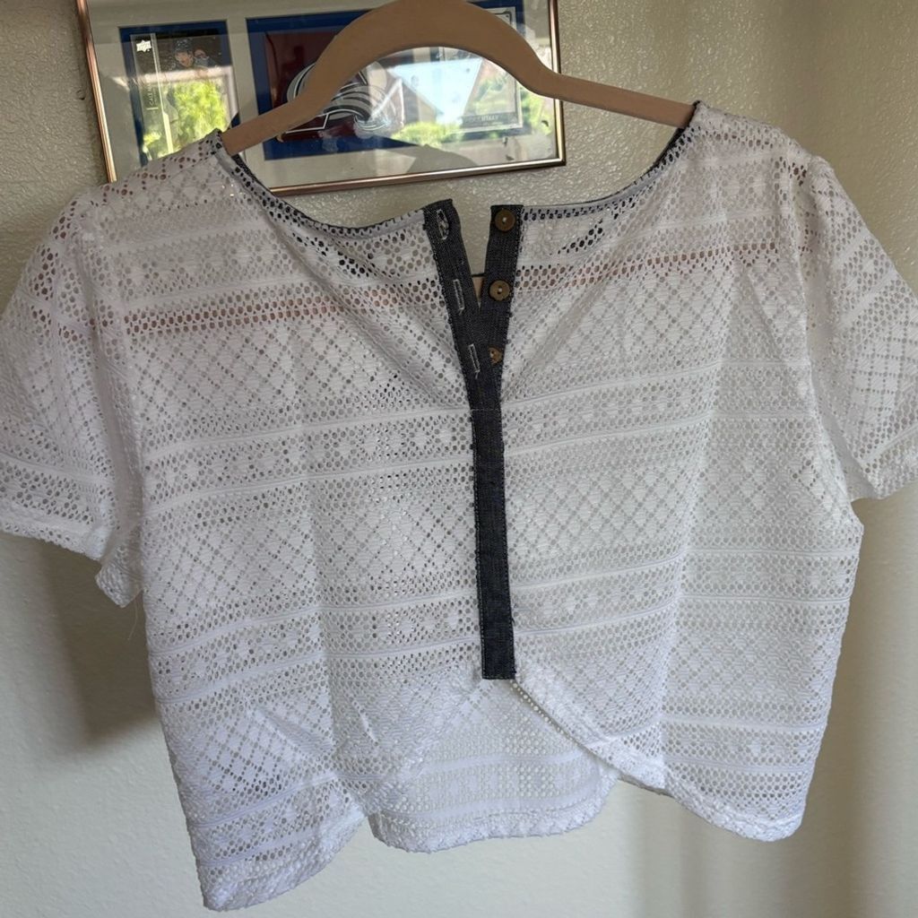 Miss Me Miss me crop top new with tags Size L / US 10 / IT 46 - 3 Thumbnail