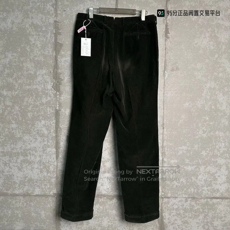 Loro Piana Loro Piana Vertical Stripe Corduroy Casual Pants. Size US 34 / EU 50 - 1 Thumbnail