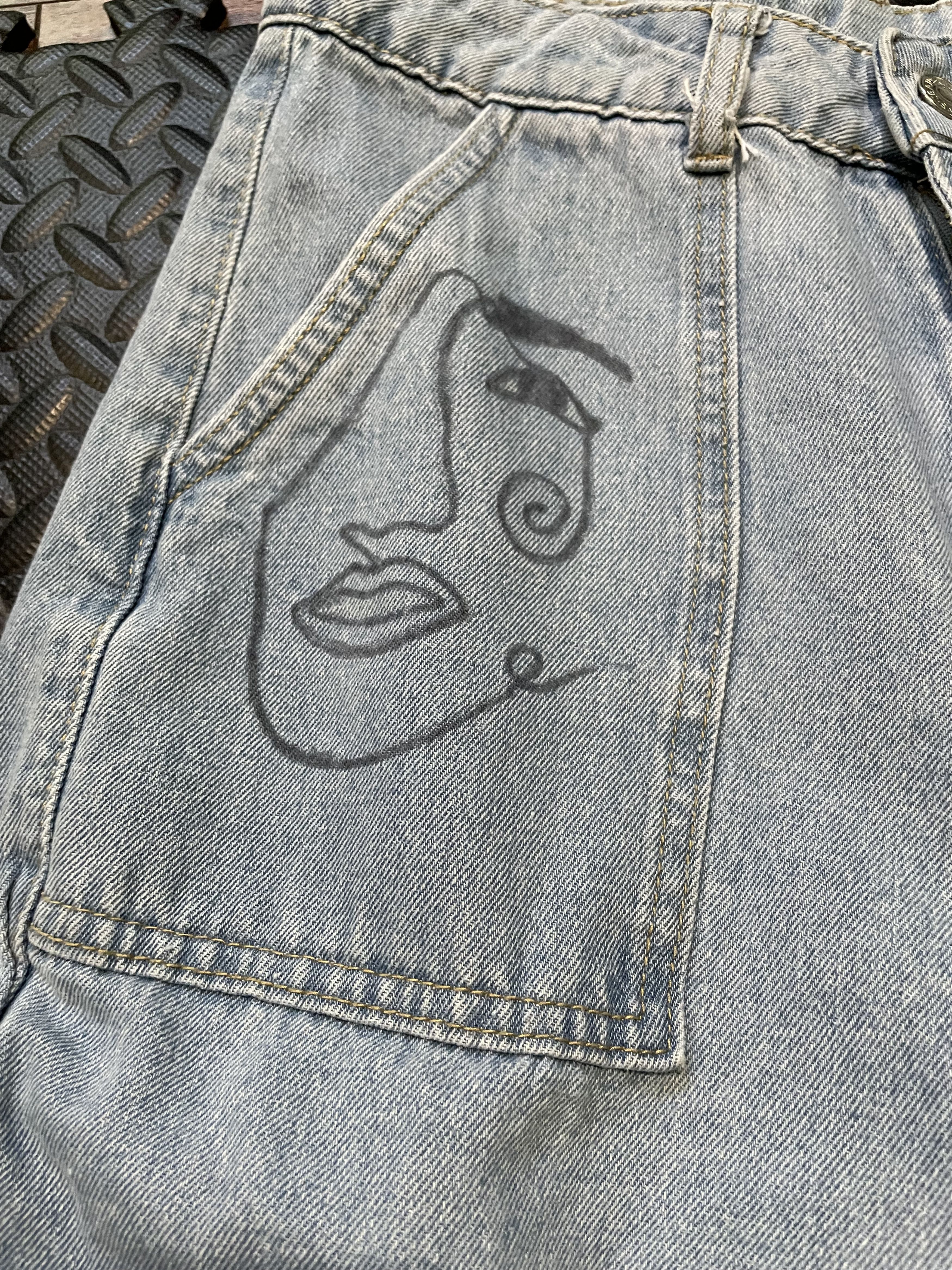Japanese Brand × Vintage Art Japanese Vintage Woman Jeans Size 28" / US 6 / IT 42 - 4 Thumbnail