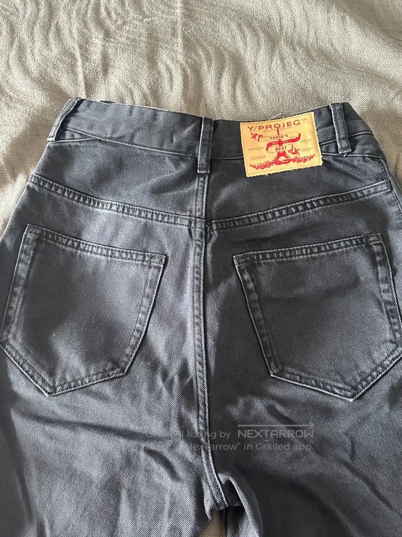 Y/Project Y/Project size S Black cut-out denim pants Size US 27 - 3 Thumbnail