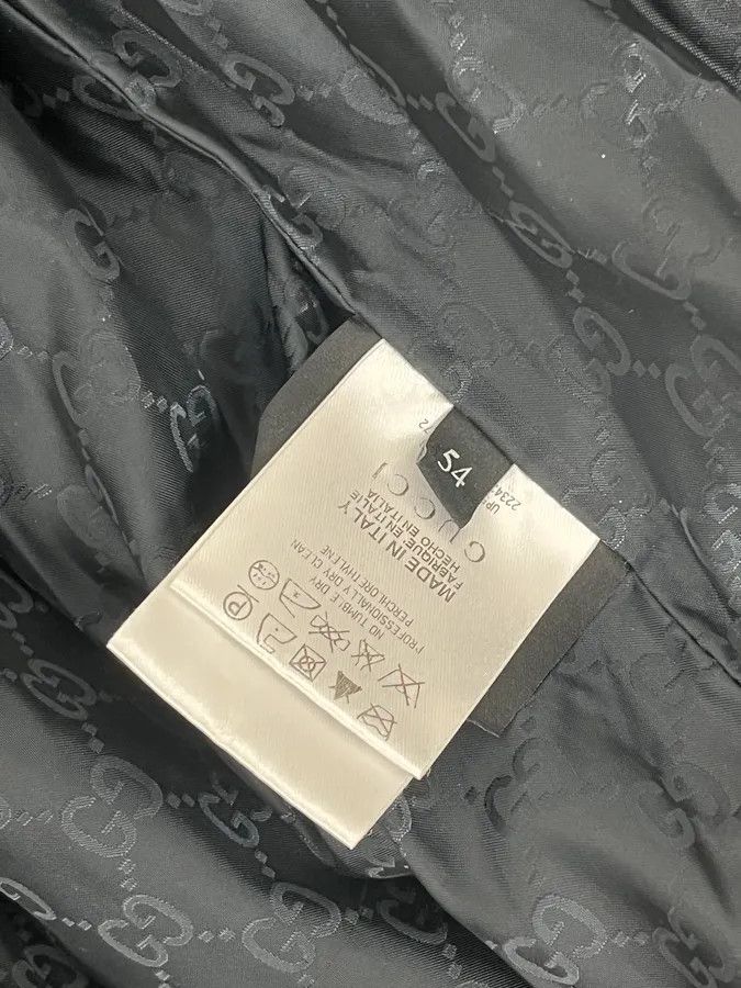 Gucci 2010s Gucci Black & Navy Hooded Puffer Jacket Size US M / EU 48-50 / 2 - 11 Thumbnail