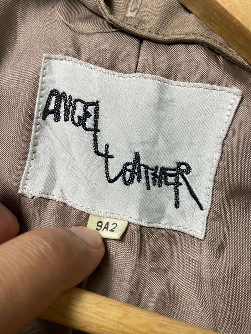 Japanese Brand Angel Leather + Diolen by Haussammann Trench Coat (181) Size US XXS / EU 40 - 3 Thumbnail