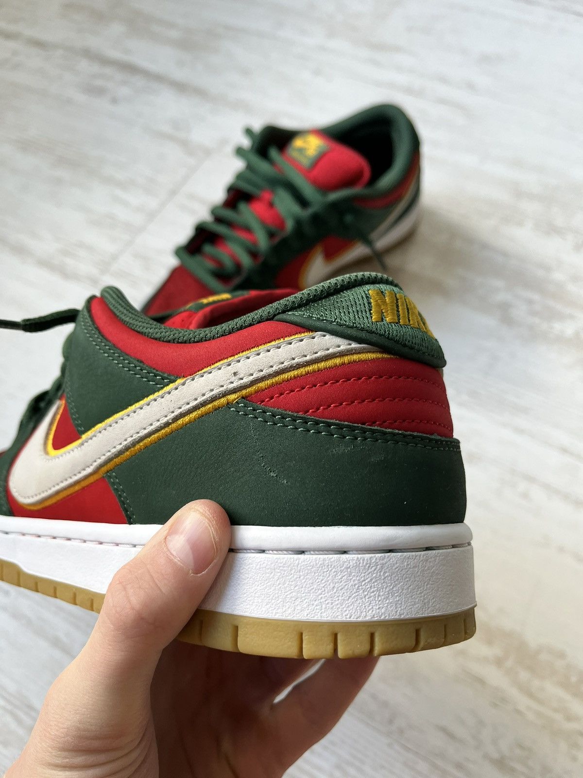 Nike Nike SB Dunk Low Pro PRM Seattle Supersonics 44 EU , US10 Size US 10 / EU 43 - 9 Thumbnail