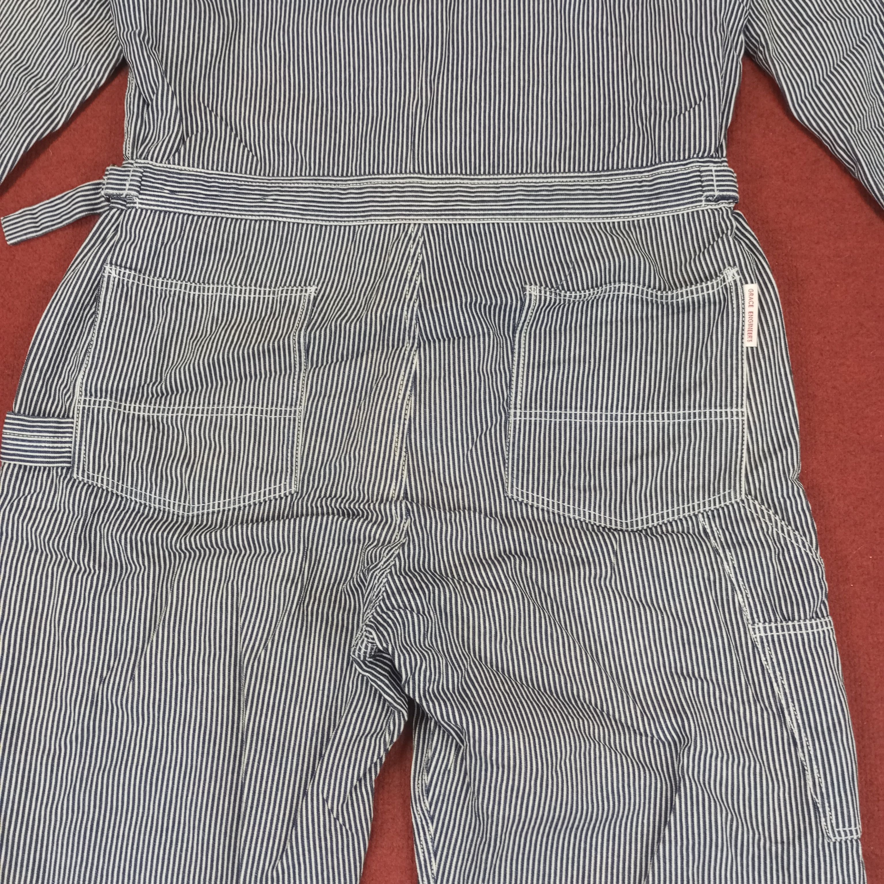 Vintage Grace Engineers Workwear Style Coverall Jacket Size US L / EU 52-54 / 3 - 10 Thumbnail