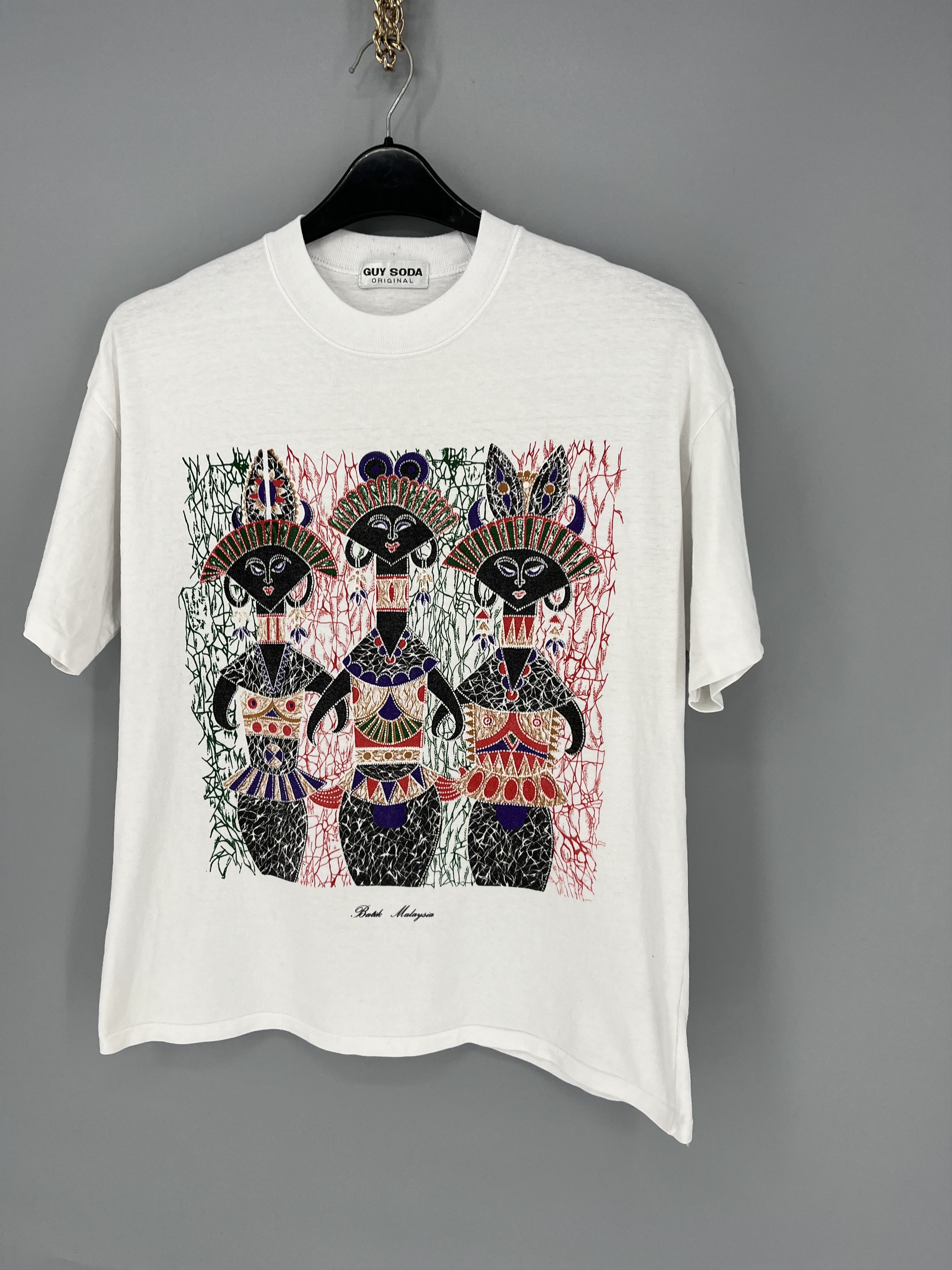Japanese Brand Batik Malaysia Artistic Scenic Malaysia 90s Travel Tee Size US M / EU 48-50 / 2 - 3 Thumbnail