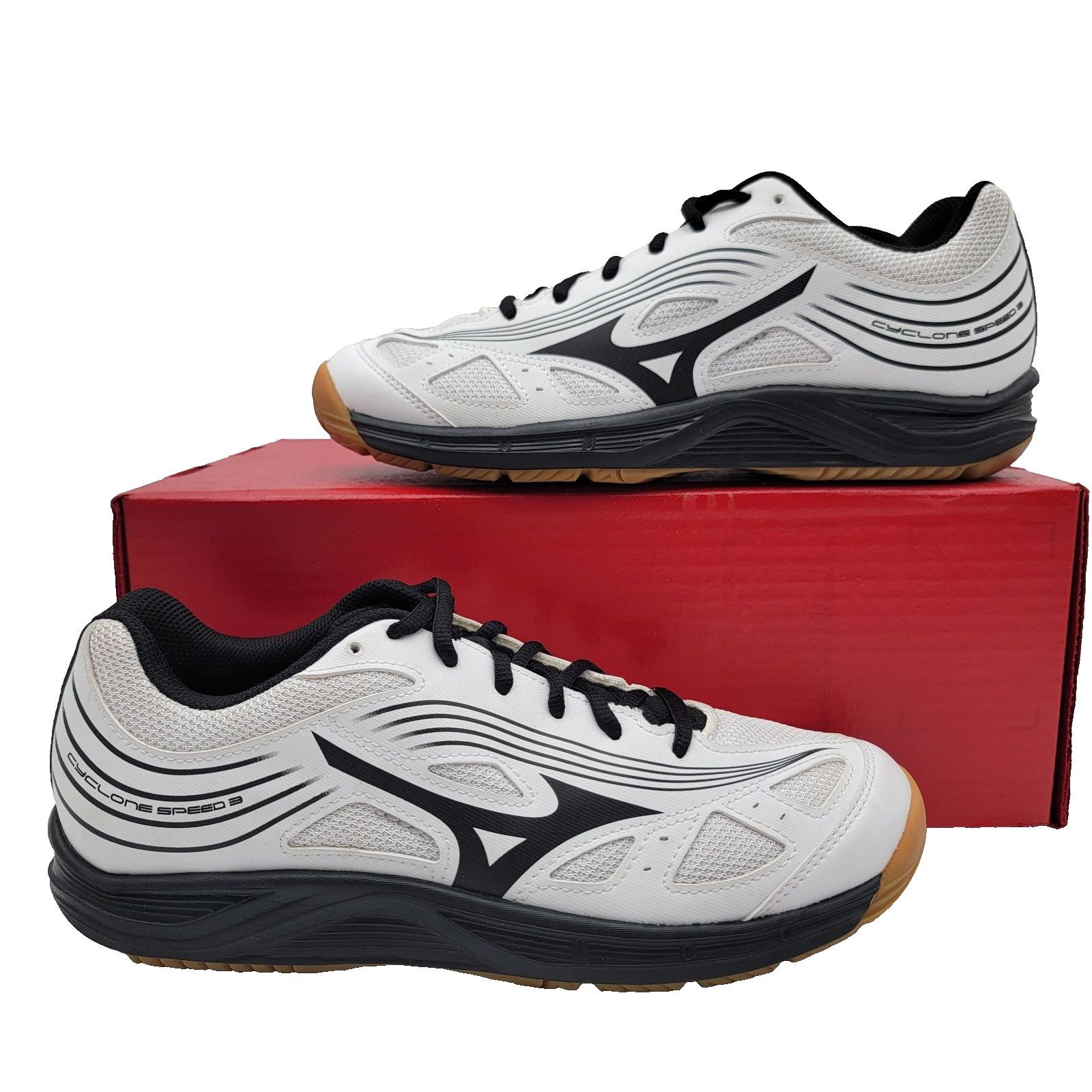 Mizuno Mizuno Wmns Cyclone Speed 3 Volleyball Shoes Sz 9 White 383 Size US 9 / IT 39 - 1 Thumbnail