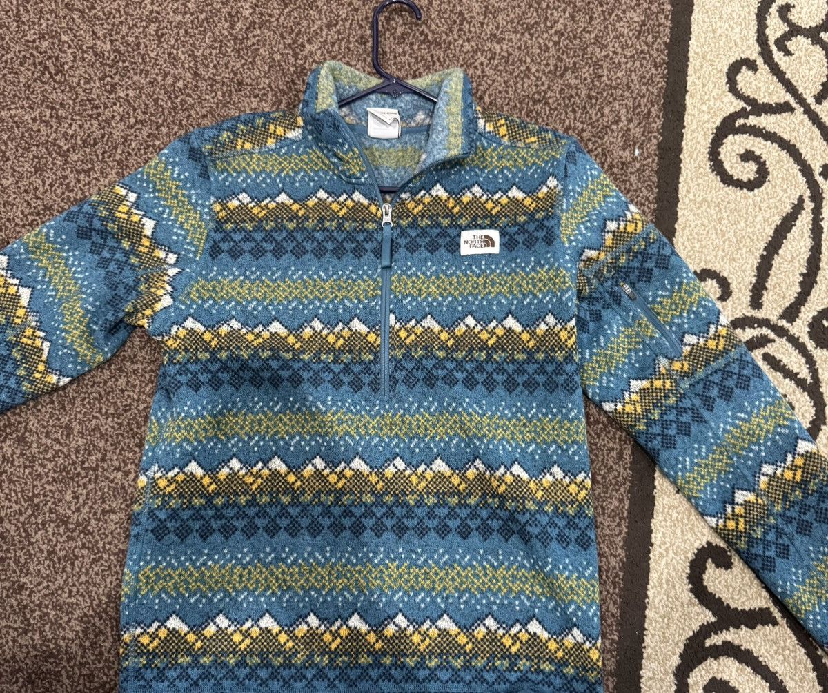The North Face The North Face ½ Zip Fair Isle Pullover Size US S / EU 44-46 / 1 - 1 Thumbnail