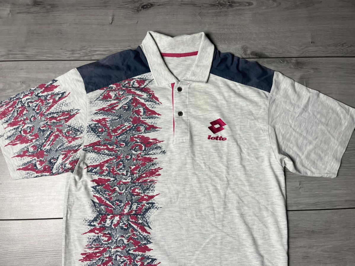Lotto Sport Vintage Lotto Sport Polo Tennis size Large Size US L / EU 52-54 / 3 - 3 Thumbnail