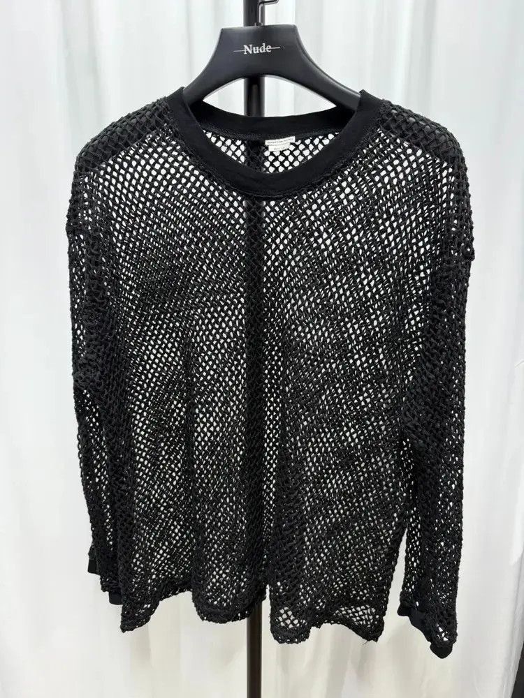 Dries Van Noten Dries Van Noten Web L/S Tee-2507 Size US M / EU 48-50 / 2 - 7 Thumbnail