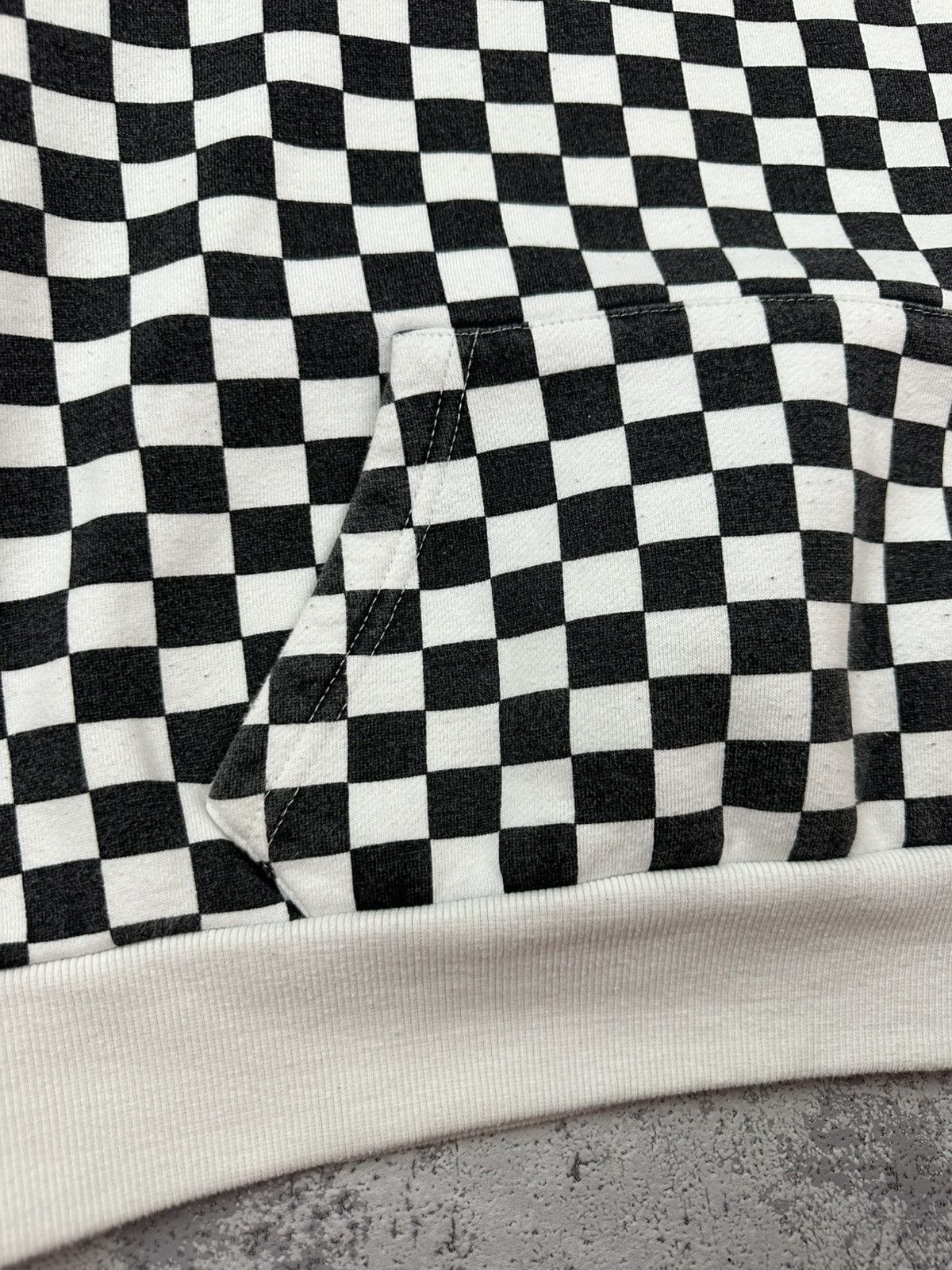 CHILDS CHILDISH Sweatshirt Hoodie Checkered Spellout Rare Size US M / EU 48-50 / 2 - 4 Thumbnail