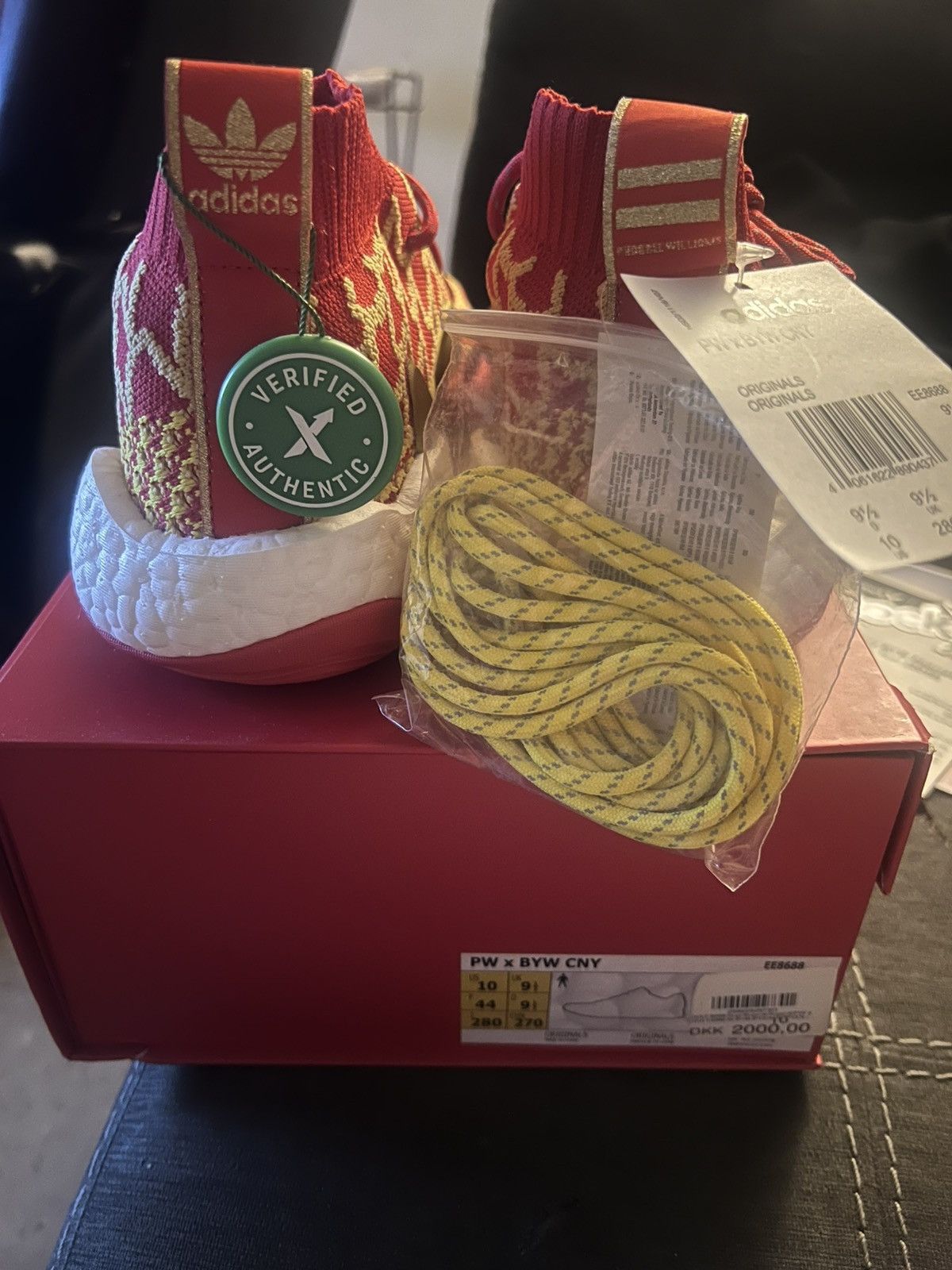 Adidas × Pharrell NEW adidas x Pharrell Chinese New Year (2019) Size 10M Size US 10 / EU 43 - 4 Thumbnail