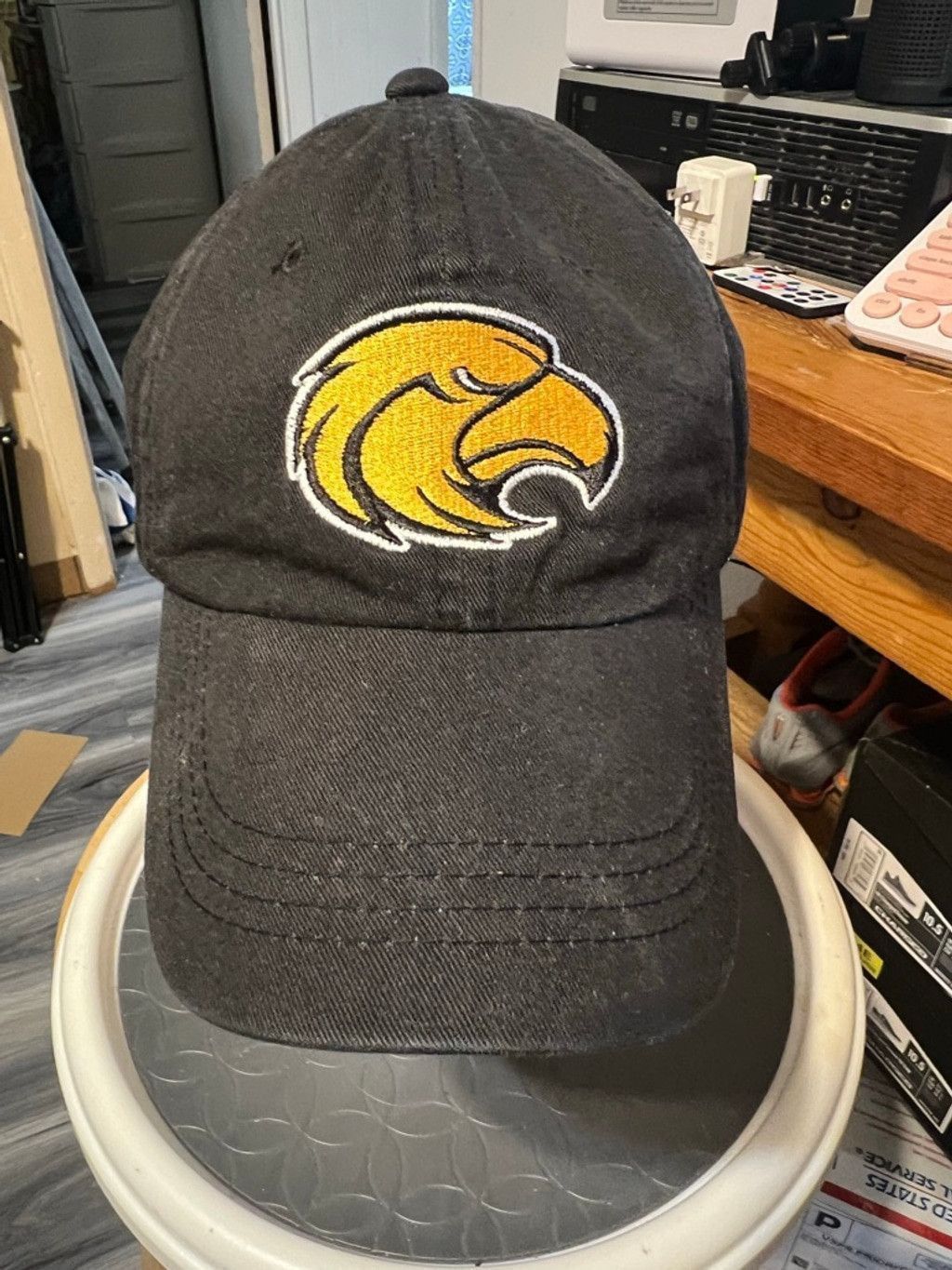 Kirkland Signature Men's Signature Black Golden Eagles Baseball Cap One Size Size ONE SIZE - 1 Thumbnail