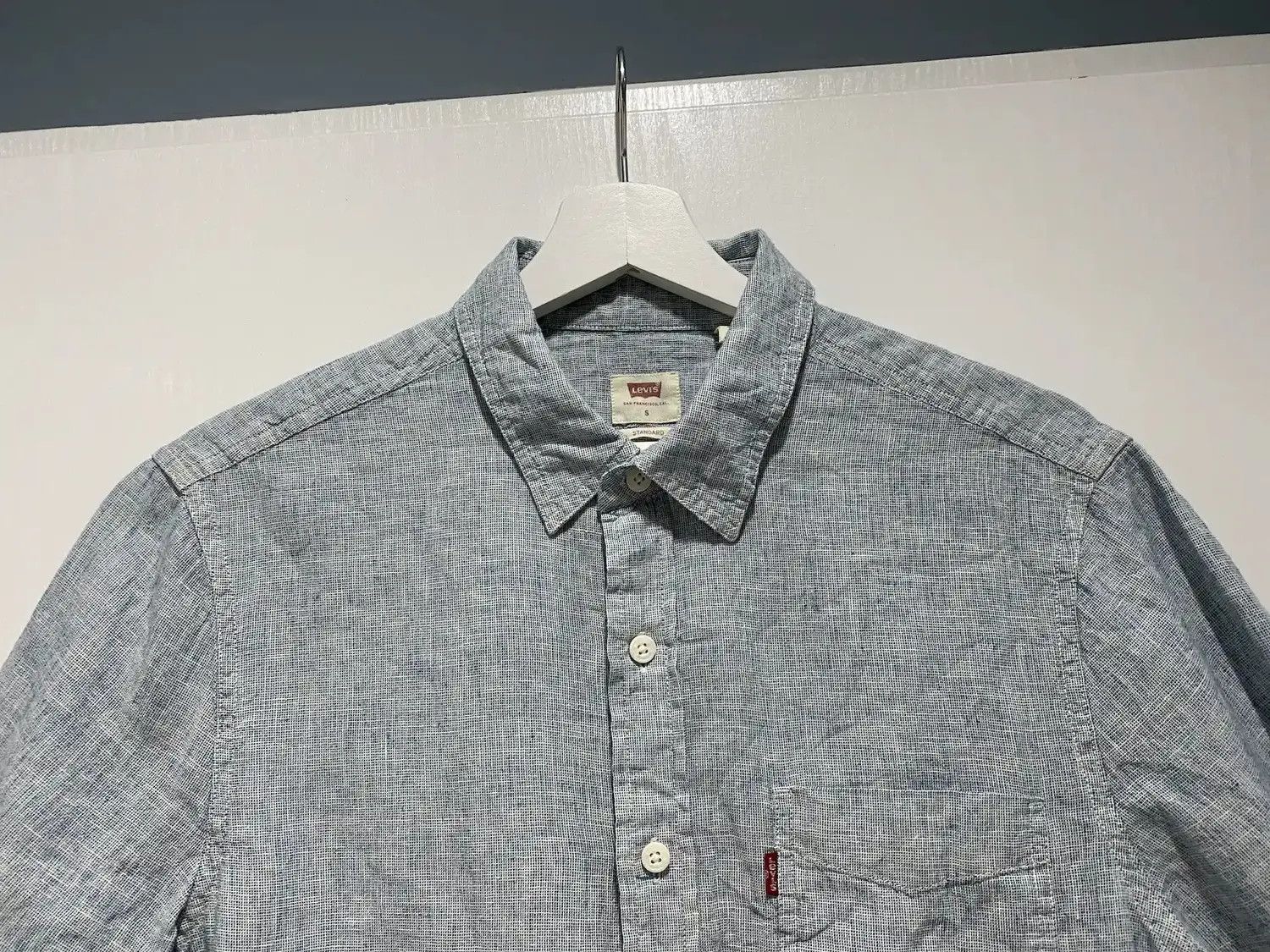 Levi s Levi s Levis 55 Linen shirt size S Grailed