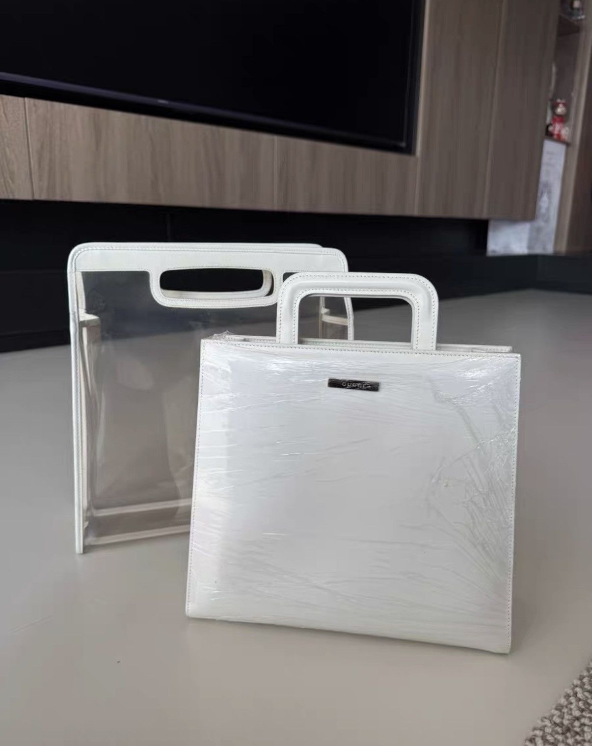 Gucci Gucci Transparent Tote Dual-purpose Handbag J36 Size ONE SIZE - 1 Thumbnail