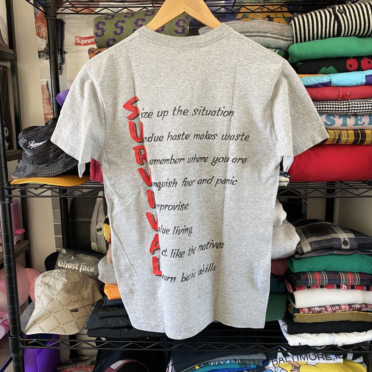 Supreme Vintage Supreme Survival T-Shirt 2007 Size US S / EU 44-46 / 1 - 6 Thumbnail
