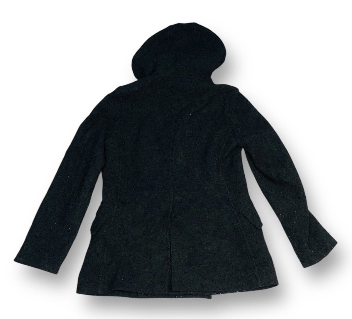Zucca Archive Cabane de Zucca AW09 Hooded Wool Pea Coat (8) Size US M / EU 48-50 / 2 - 2 Thumbnail