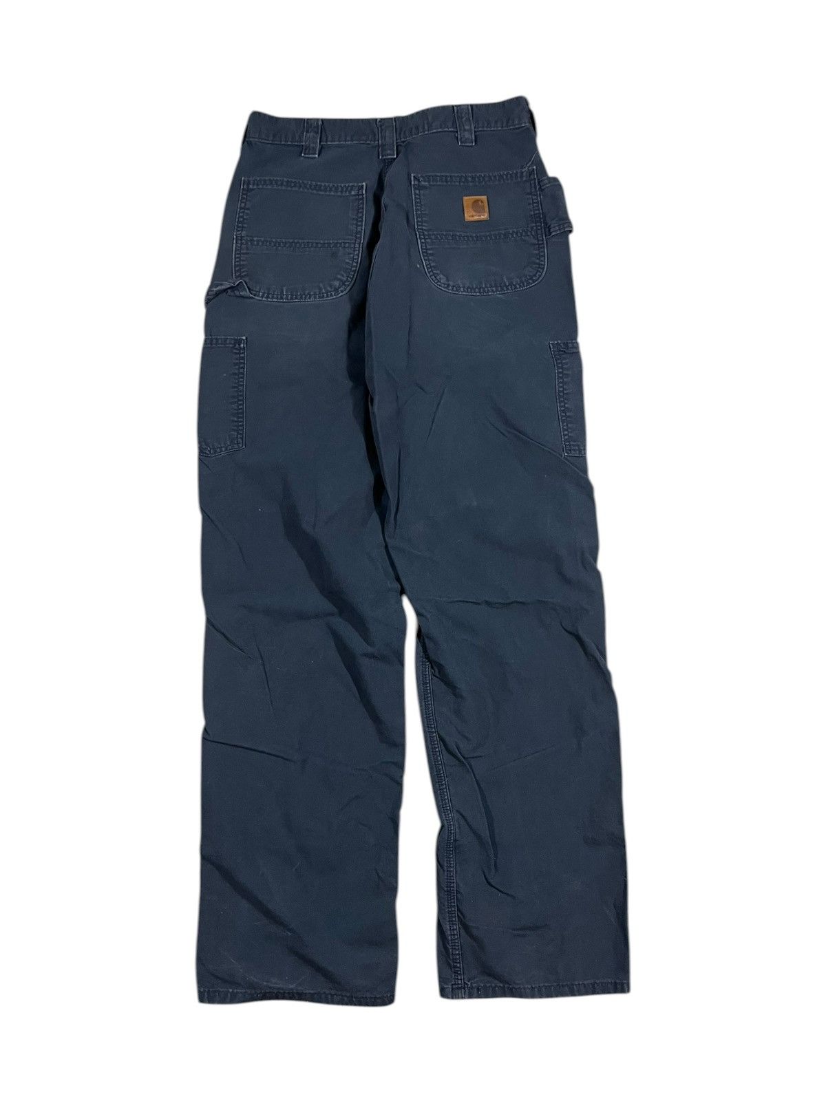Carhartt Carhartt B151 NVY Work Pants Faded Navy Blue Size US 32 / EU 48 - 2 Thumbnail