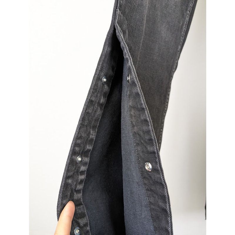 Amiri o1rshd1 Stack Workman Jeans in Aged Black Size US 30 / EU 46 - 7 Thumbnail