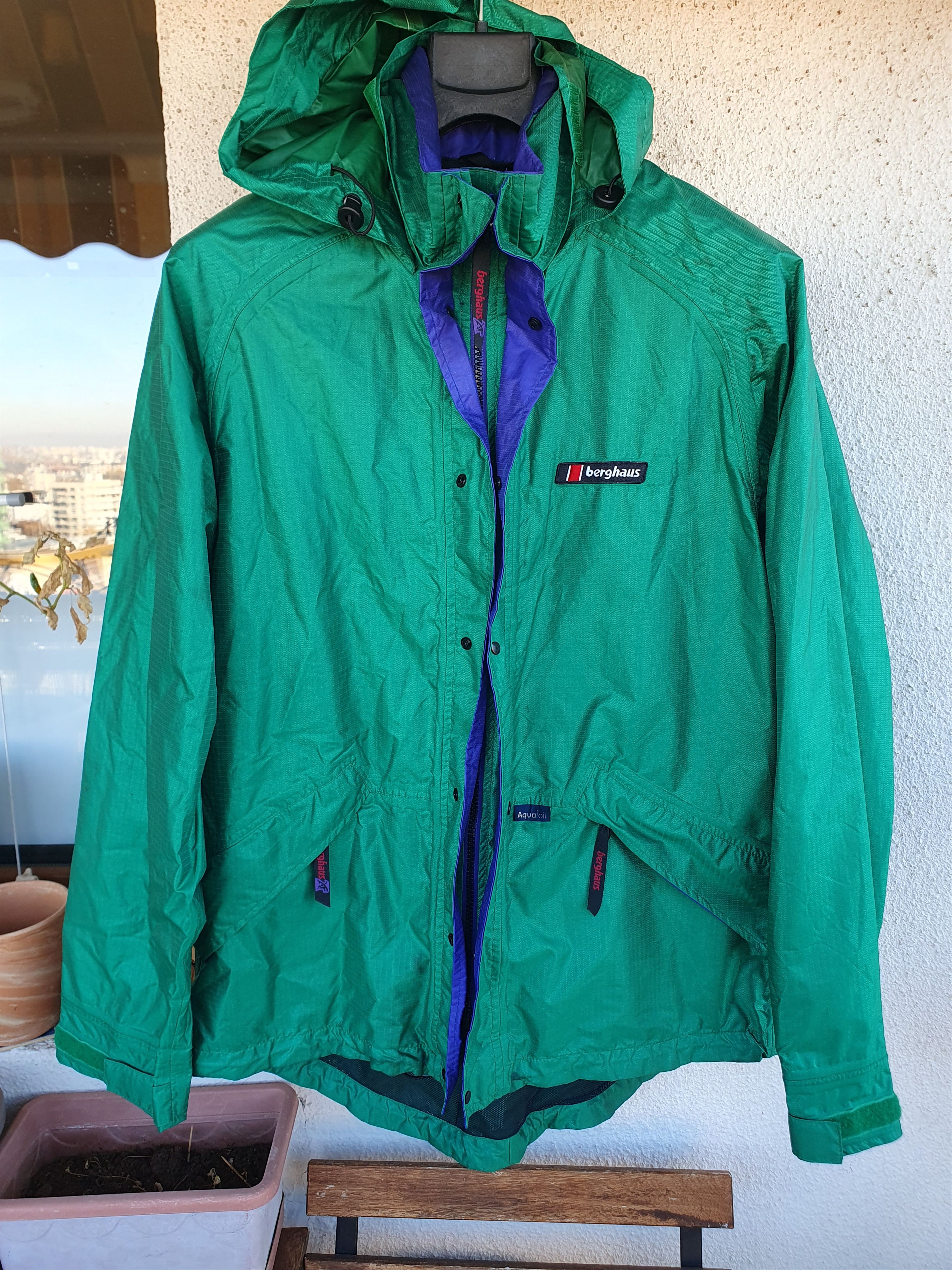 Berghaus × Vintage Berghaus XF Aquafoil Vintage Indra Jacket Hooded sz M Size US M / EU 48-50 / 2 - 5 Thumbnail