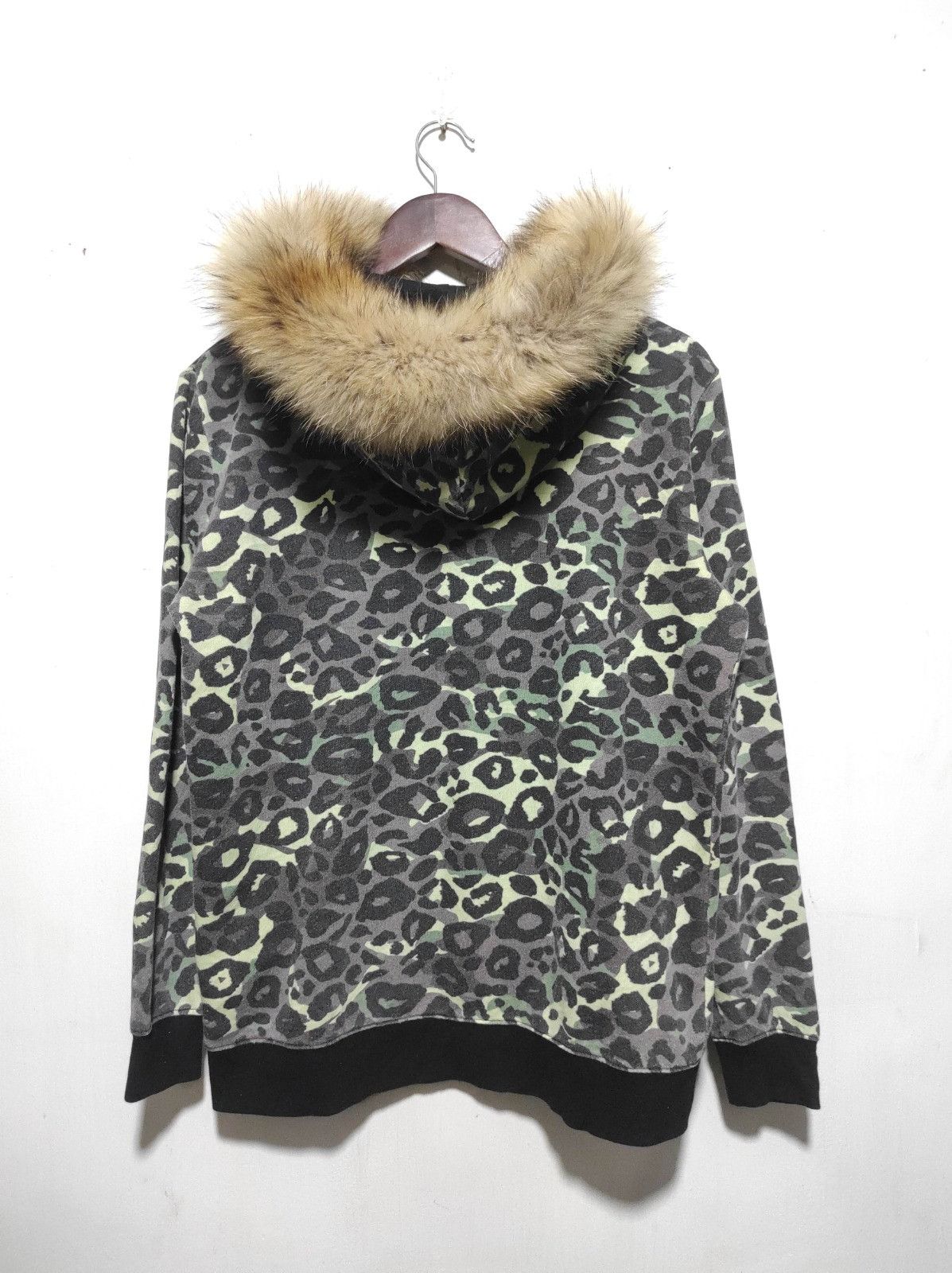 Japanese Brand Anap Leopard zip fur hoodie ifsix LGB style Size US M / EU 48-50 / 2 - 10 Thumbnail