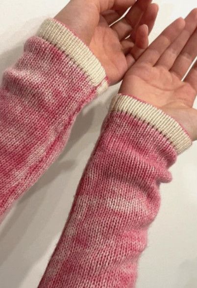 Vintage DDP Maxine Merino Wool Cashmere Button Knit Sweater Pink y2k Size S / US 4 / IT 40 - 9 Thumbnail