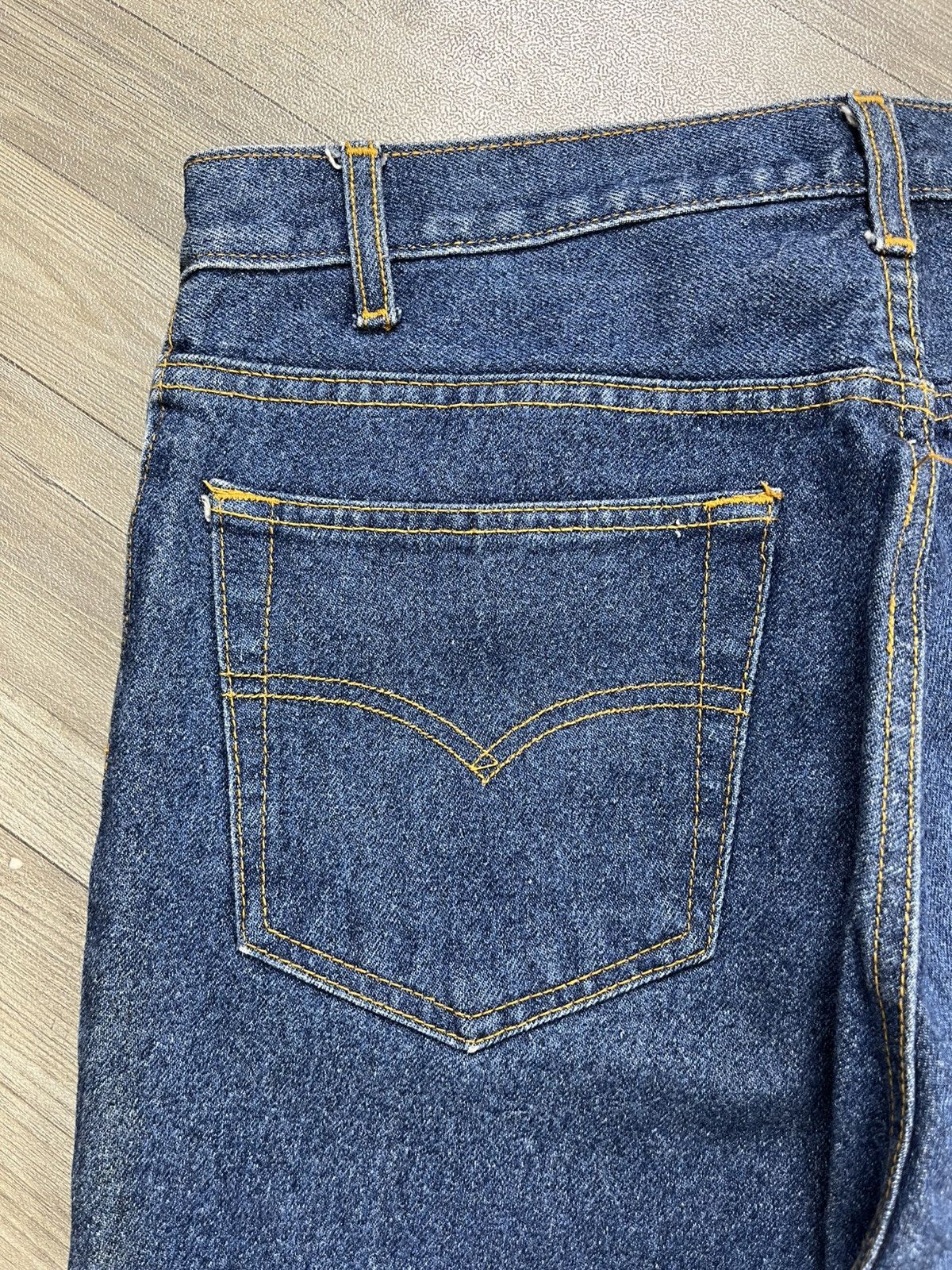 Levi's Vintage Clothing 🇺🇸1990s Vintage Levis 501 31x34 Straight Leg Blue Jeans Size US 30 / EU 46 - 16 Thumbnail