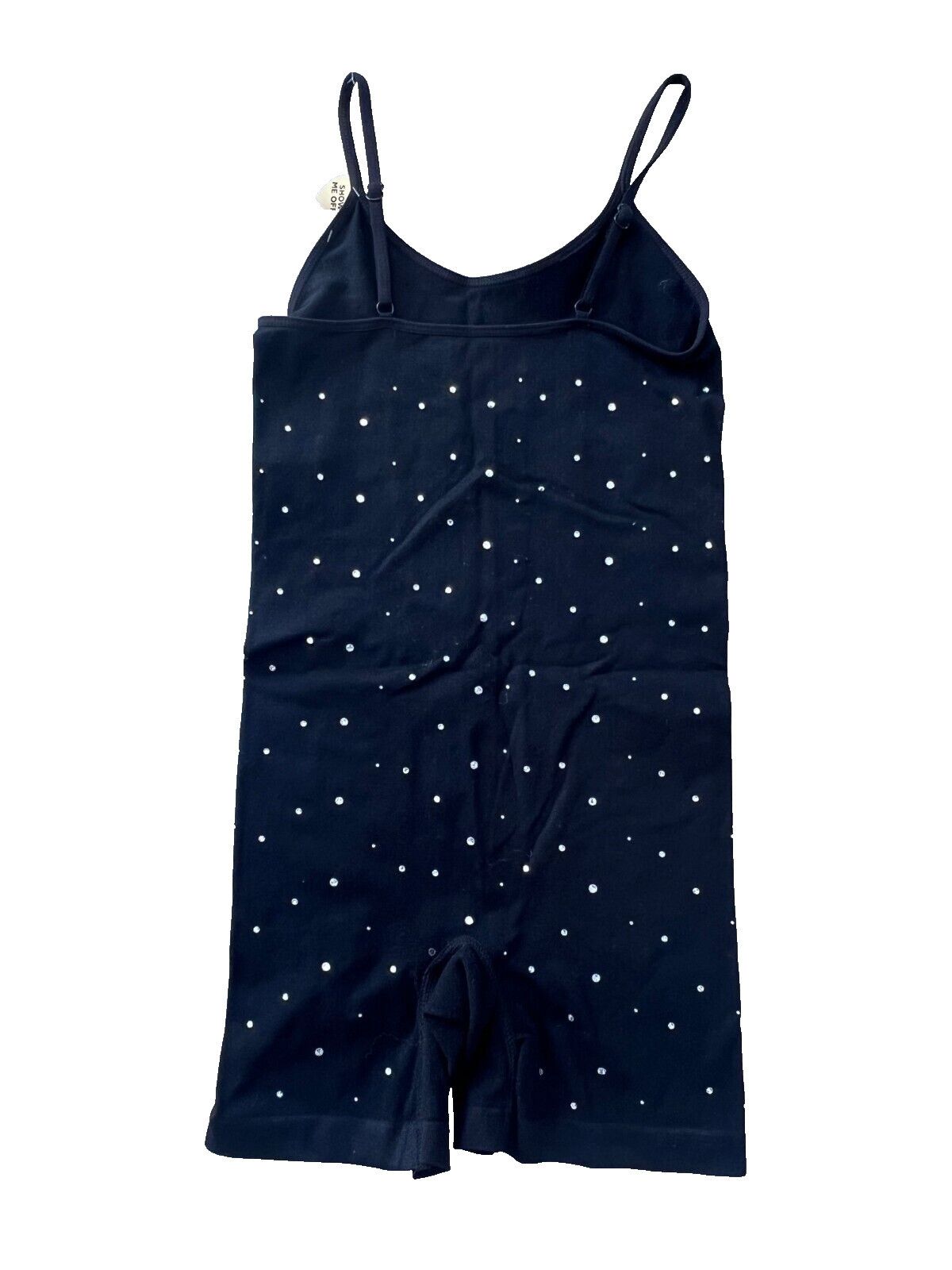 Juicy Couture Juicy Couture Intimates Bling Rhinestone Romper Black ( M ) Size ONE SIZE - 2 Thumbnail