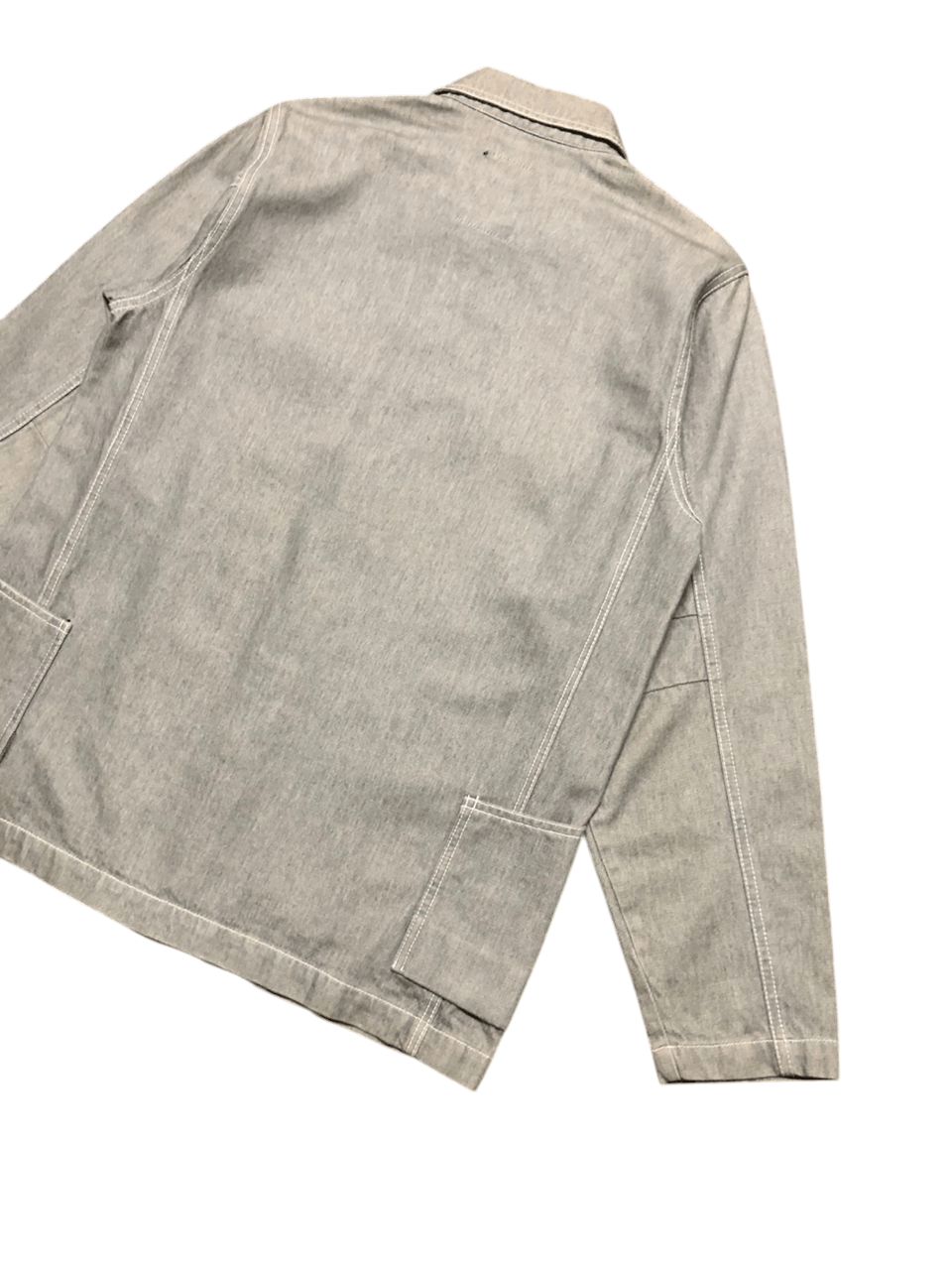 Breath & Stone Japanesse Brand Breath Denim Chore Jacket grey Nice Design Size US M / EU 48-50 / 2 - 8 Thumbnail