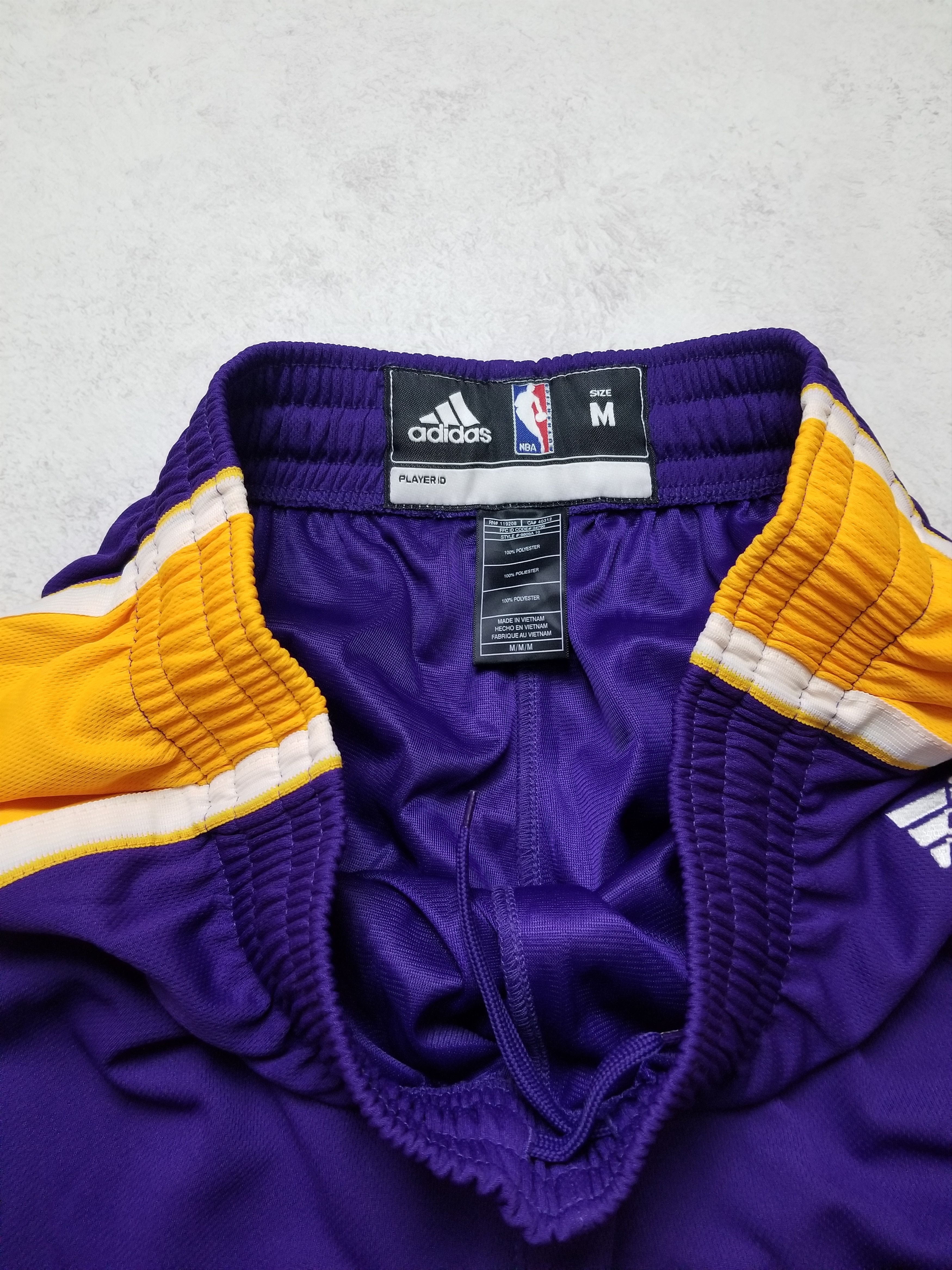 Adidas Los Angeles Lakers Adidas Swingman Shorts Size US 32 / EU 48 - 9 Thumbnail